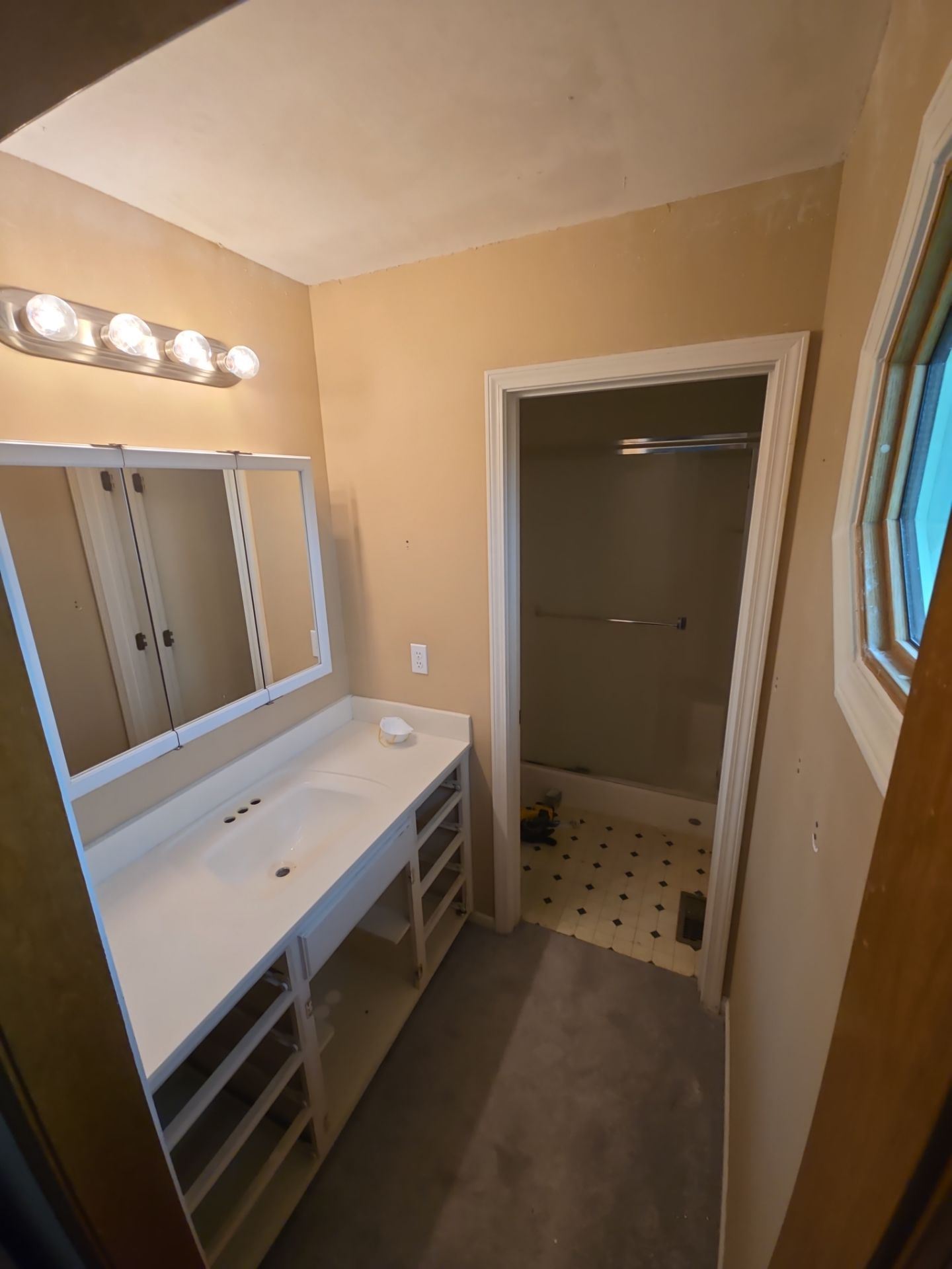 Bathroom Remodel using Onyx by The Shower Company