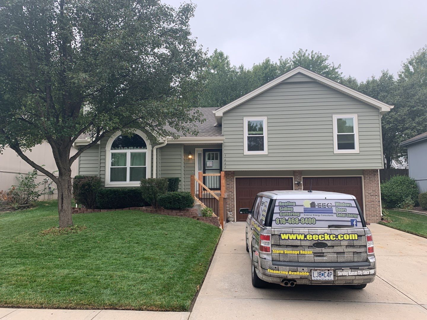Siding Installation using Heartland Patio Door by EEC  Windows, Siding & Roofing 