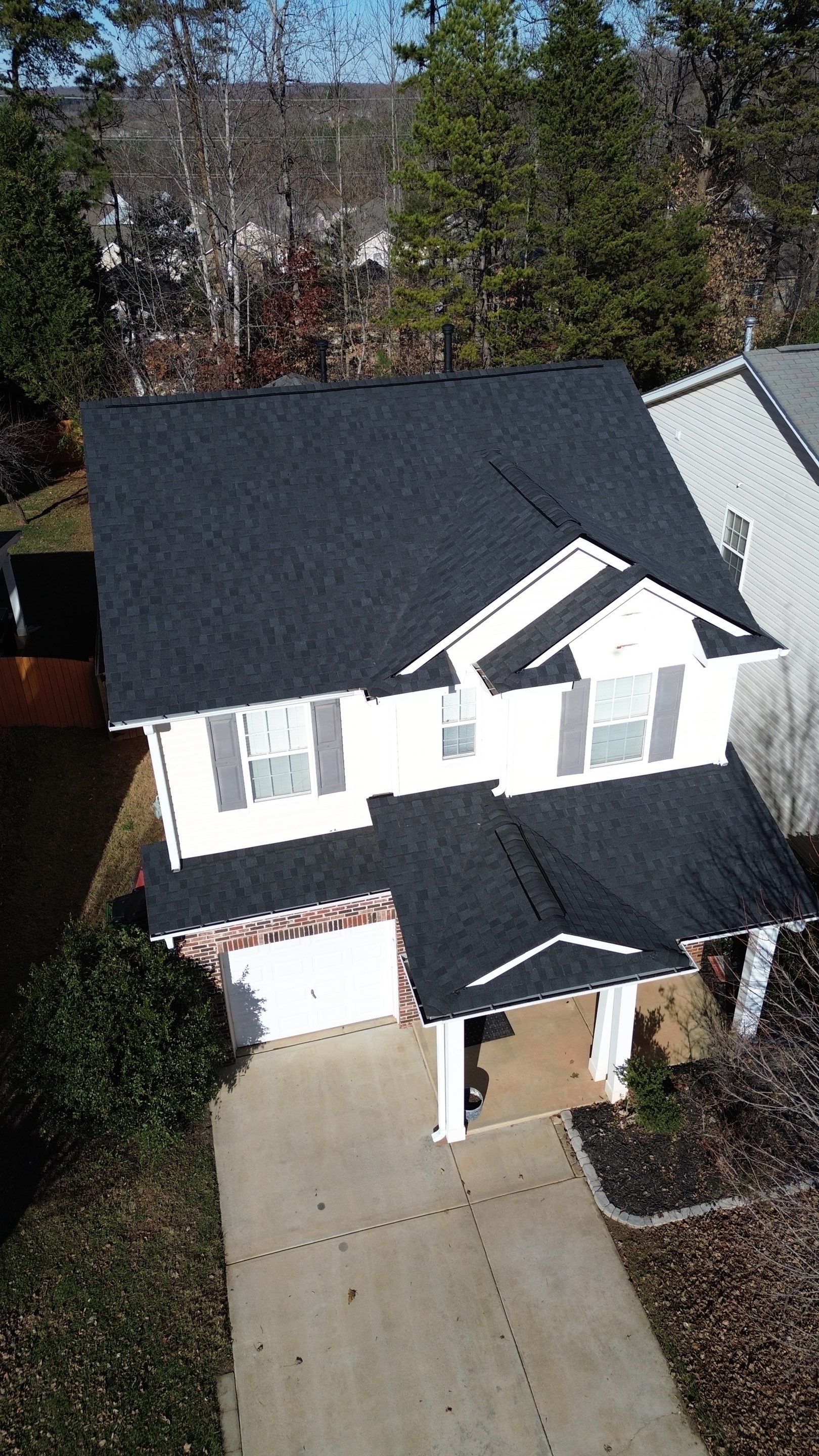 Roof Replacement by hail and wind damage by Just Brilliant Restoration JBR