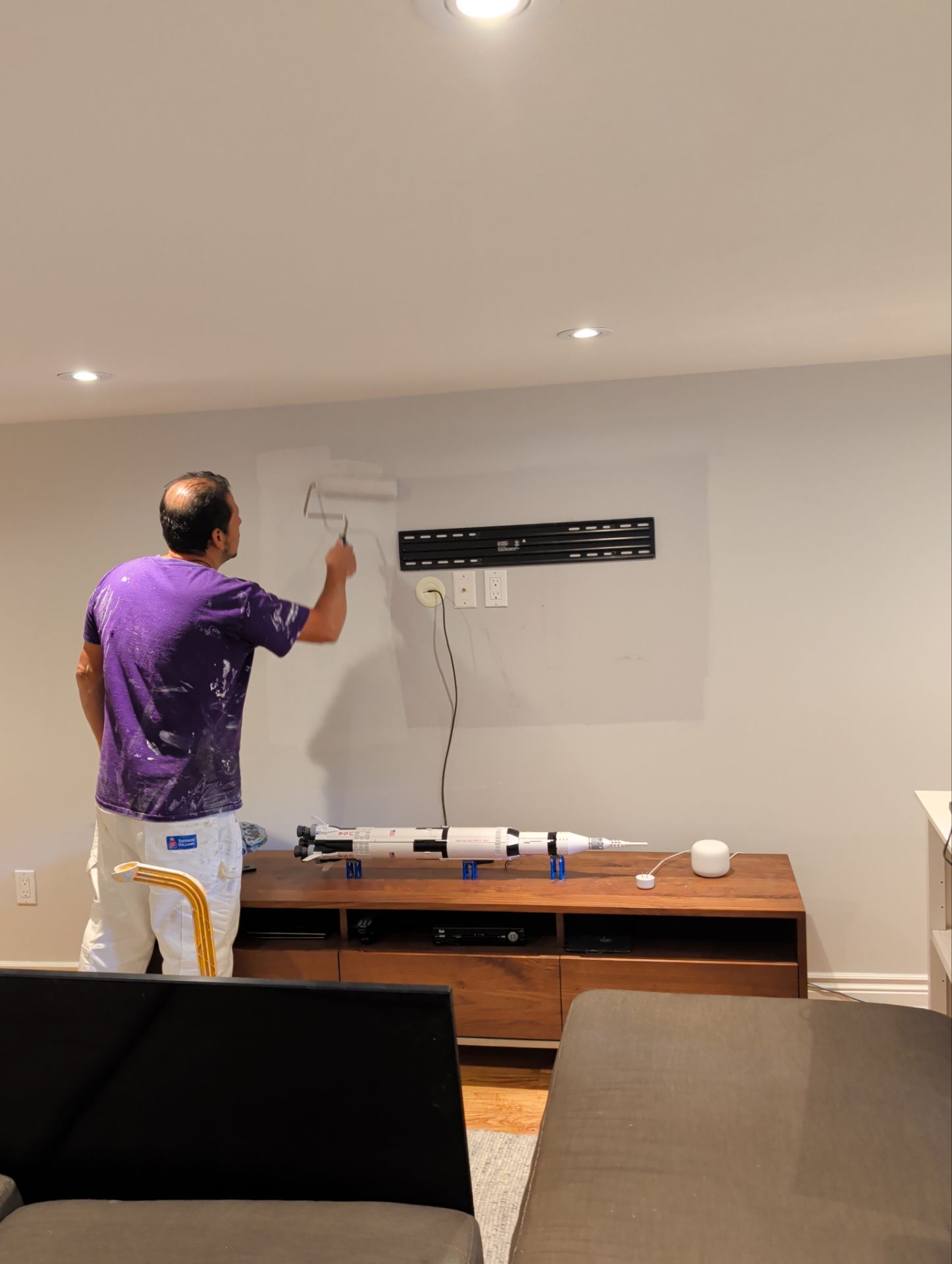 Full Interior Painting and Kitchen Cabinet Refinishing in Toronto by GTA HOME PAINTING