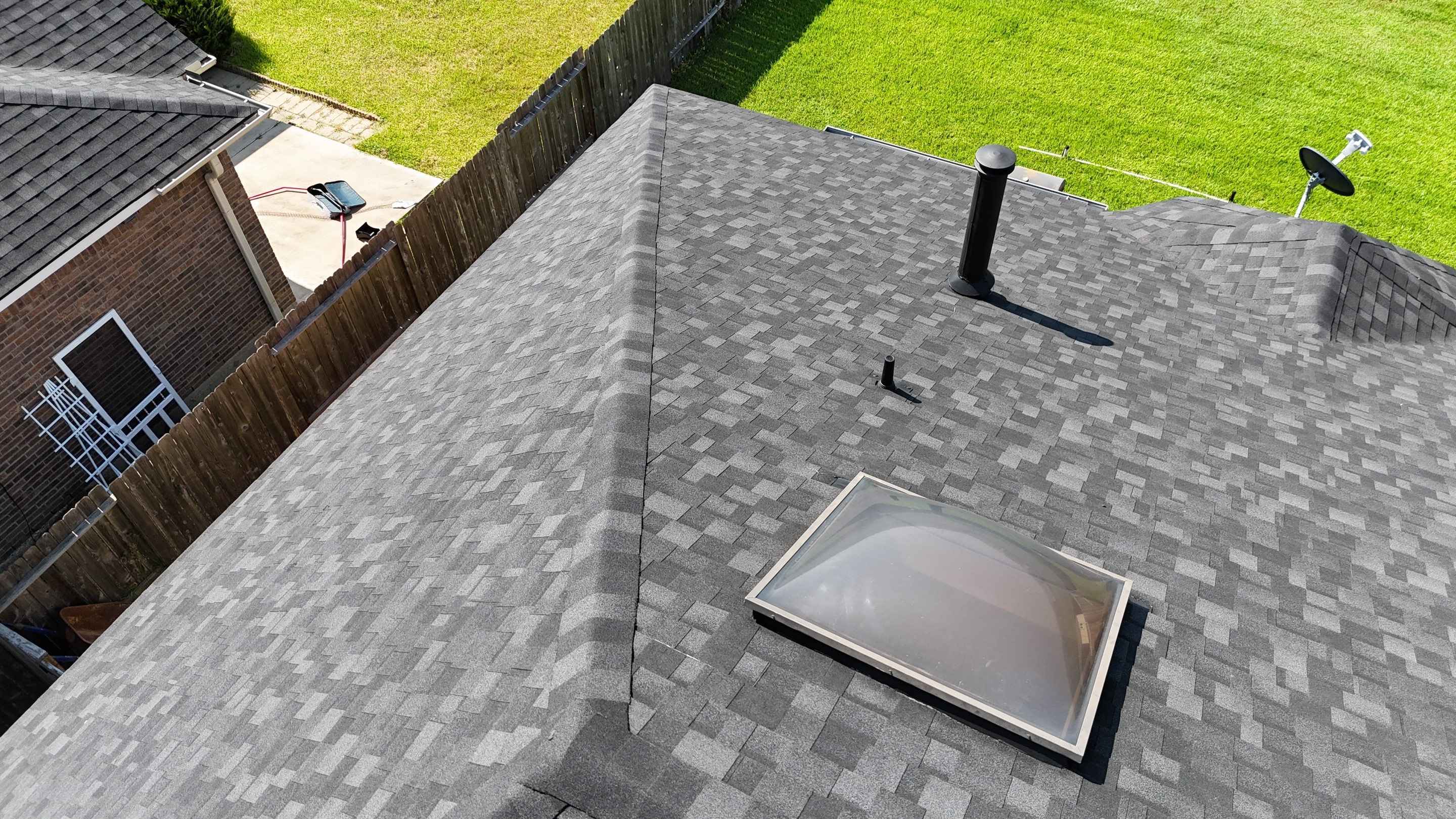 Residential Roofing Installation using IKO Dynasty in Cypress by Core Four Roofing