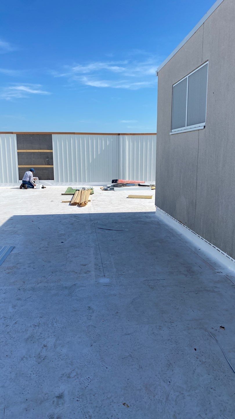 TPO Project in McAlester by Decor Roofing & Restoration