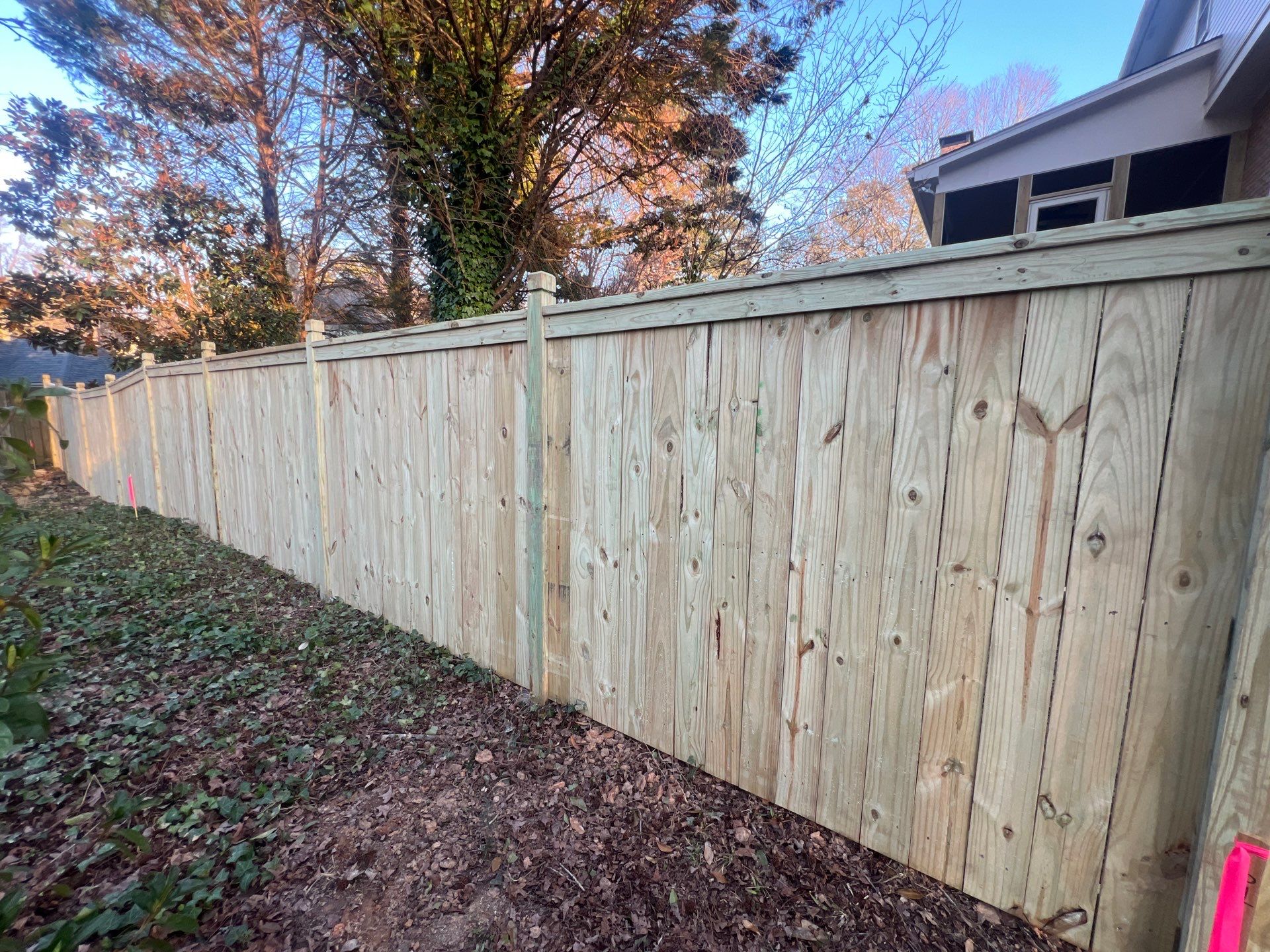 Custom Wooden Privacy Fence and Gate Installation in Atlanta by Swift Home Renovations