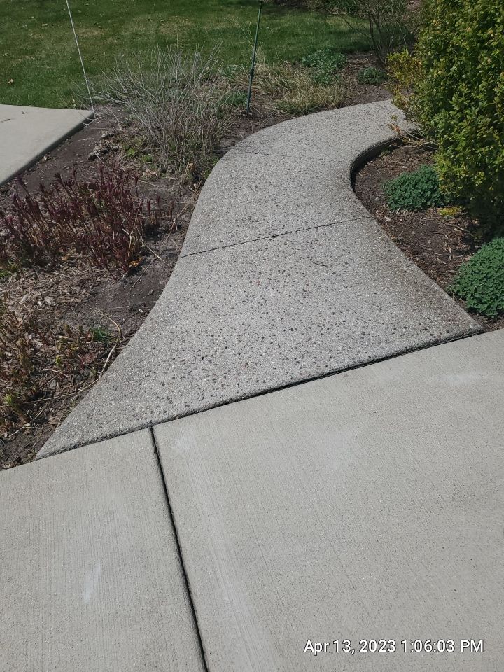 Northbrook, IL aggregate strip and re seal by Northern Power Washing LLC.