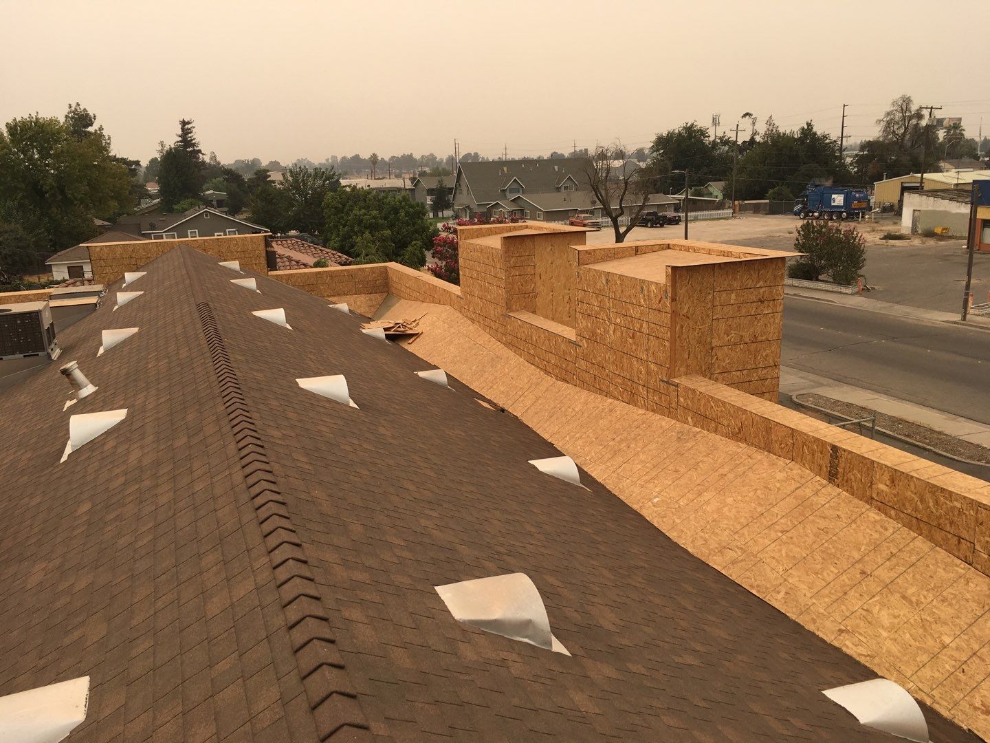 Spray foam and coatings using Conklin Benchmark/PUMA XL coatings and spray foam by Straight Edge Roofing Inc