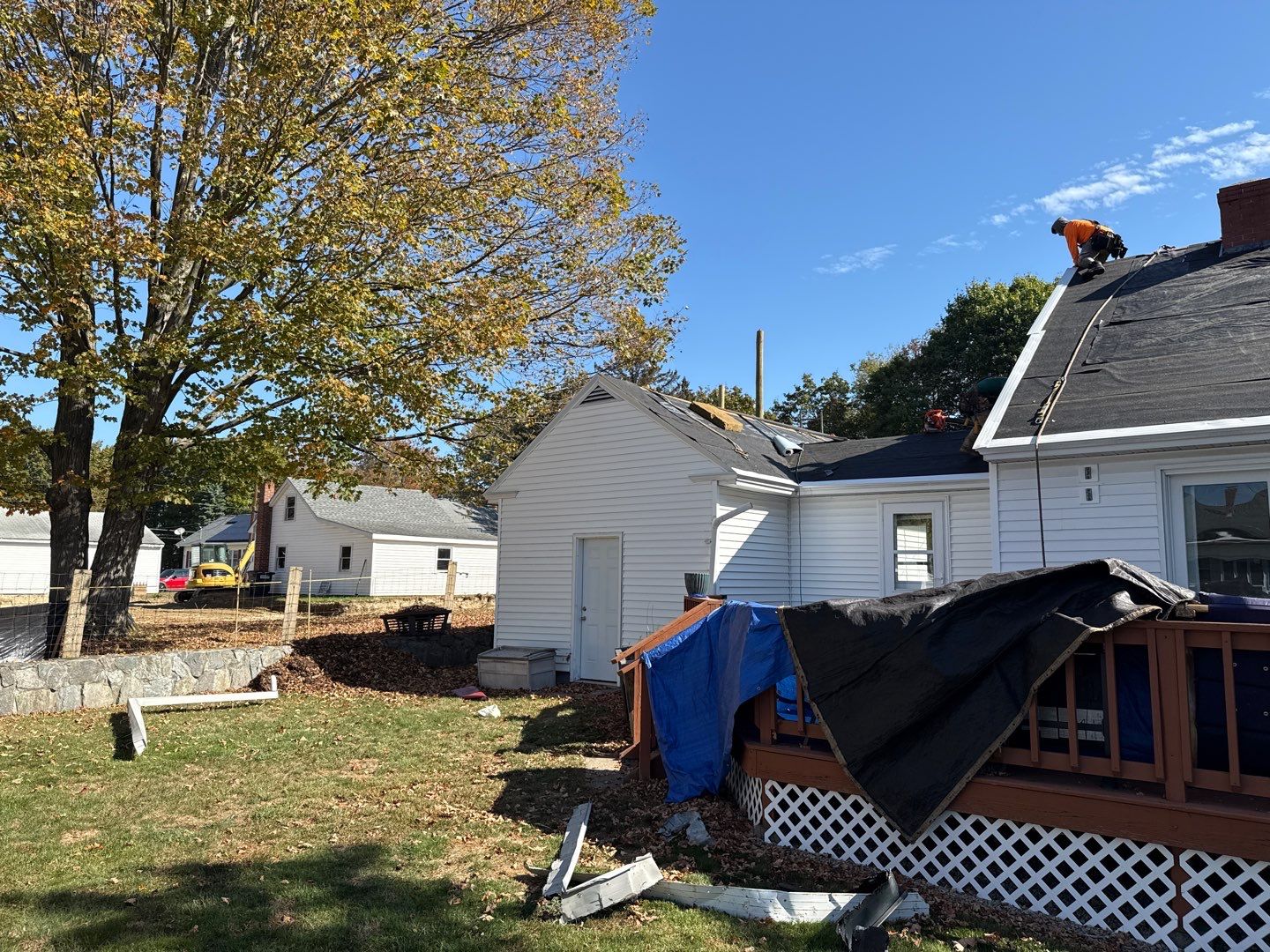 Complete Roof Replacement with GAF Pewter Gray HDZ™ Shingles, VELUX Skylights & New Gutters by Sensible Home Solutions