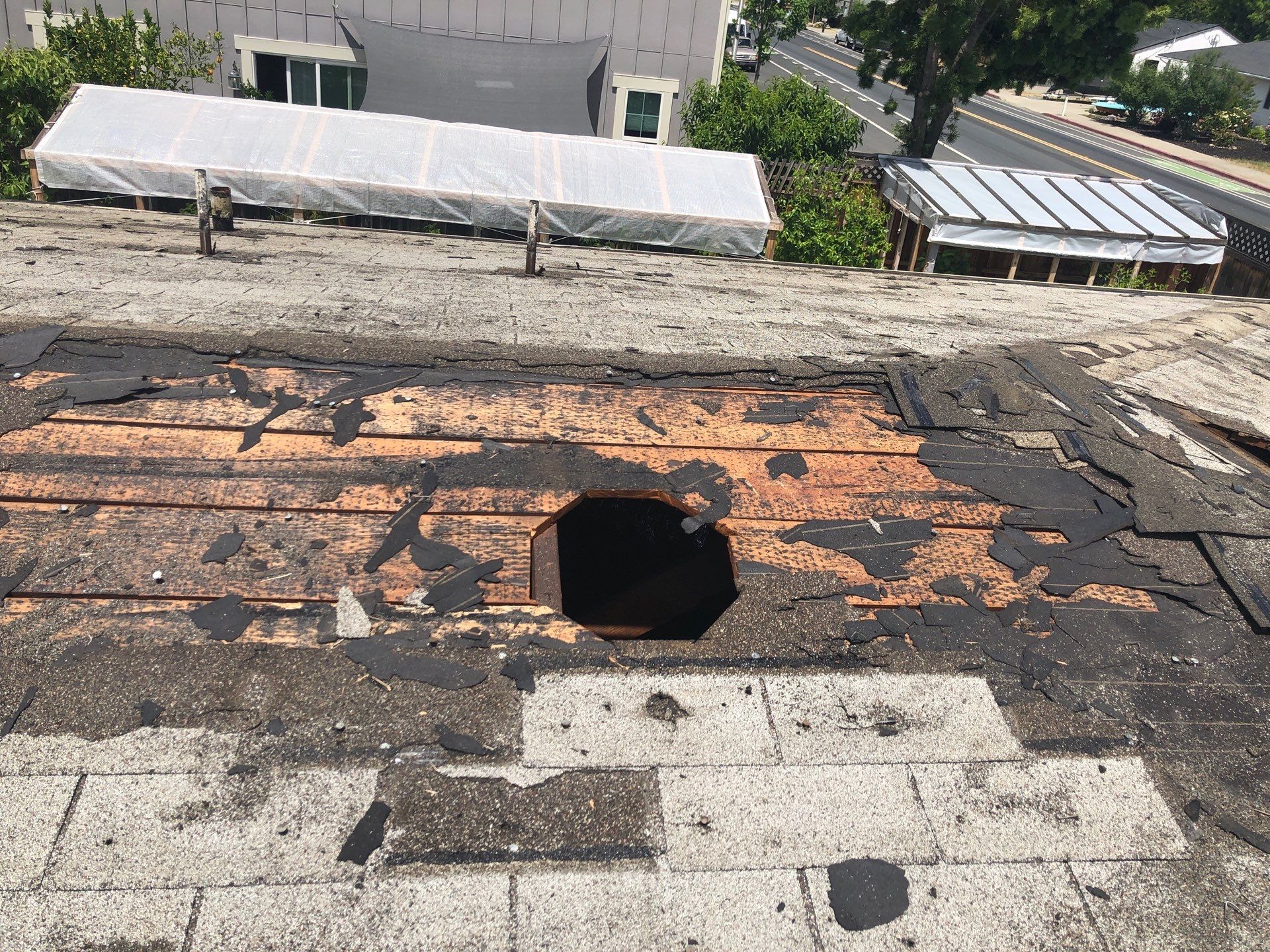 Residential Roofing Replacement using GAF Timberline Reflector Series by Acker Roofing
