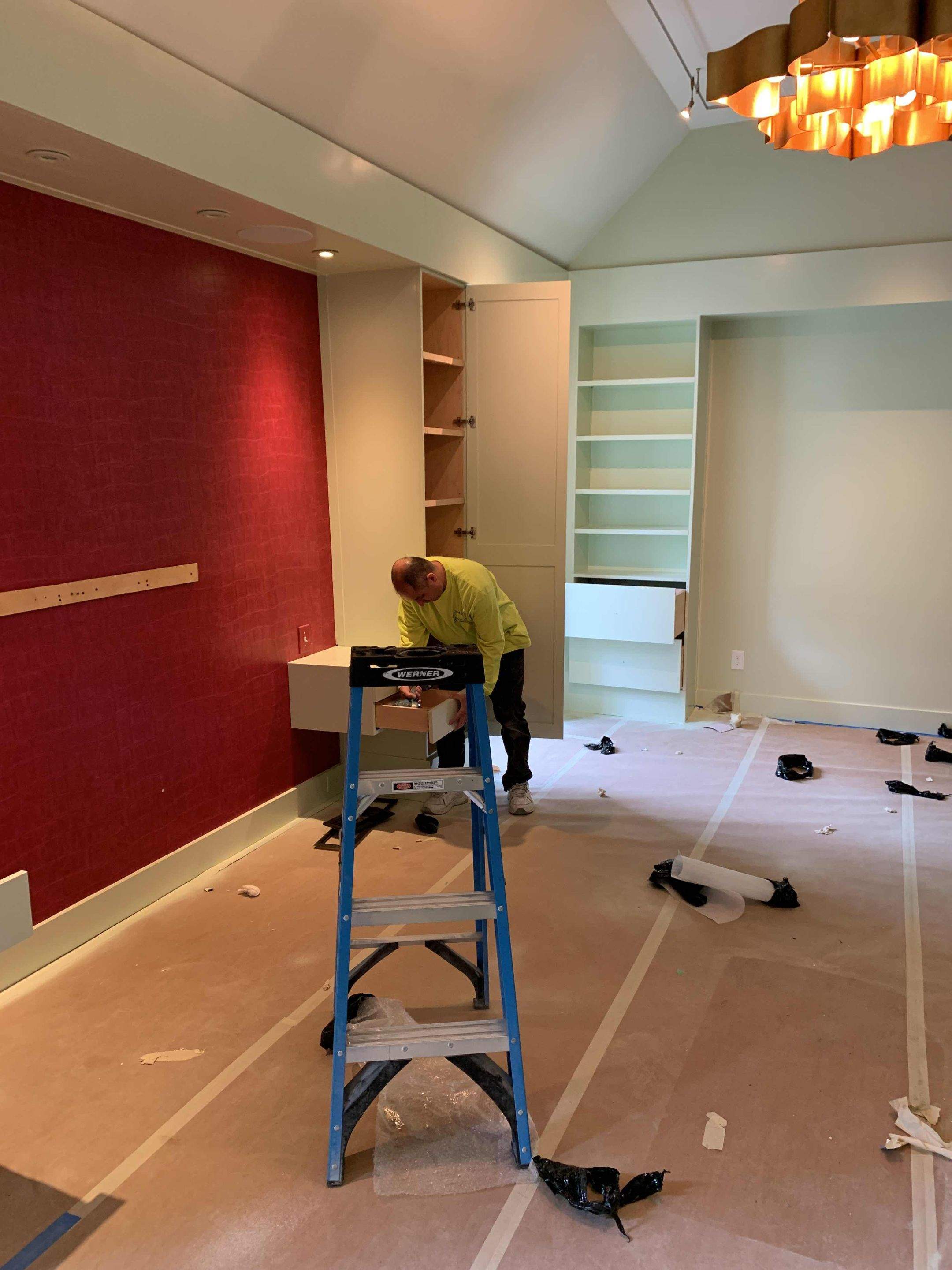 Majestic Bedroom Cabinets by Atlanta's Paint Doctor