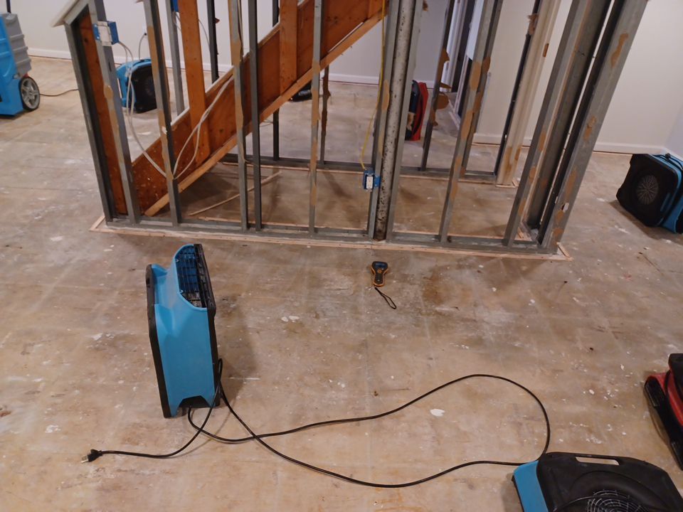 Project in Brighton by EzDry Water Mitigation & Property Restoration