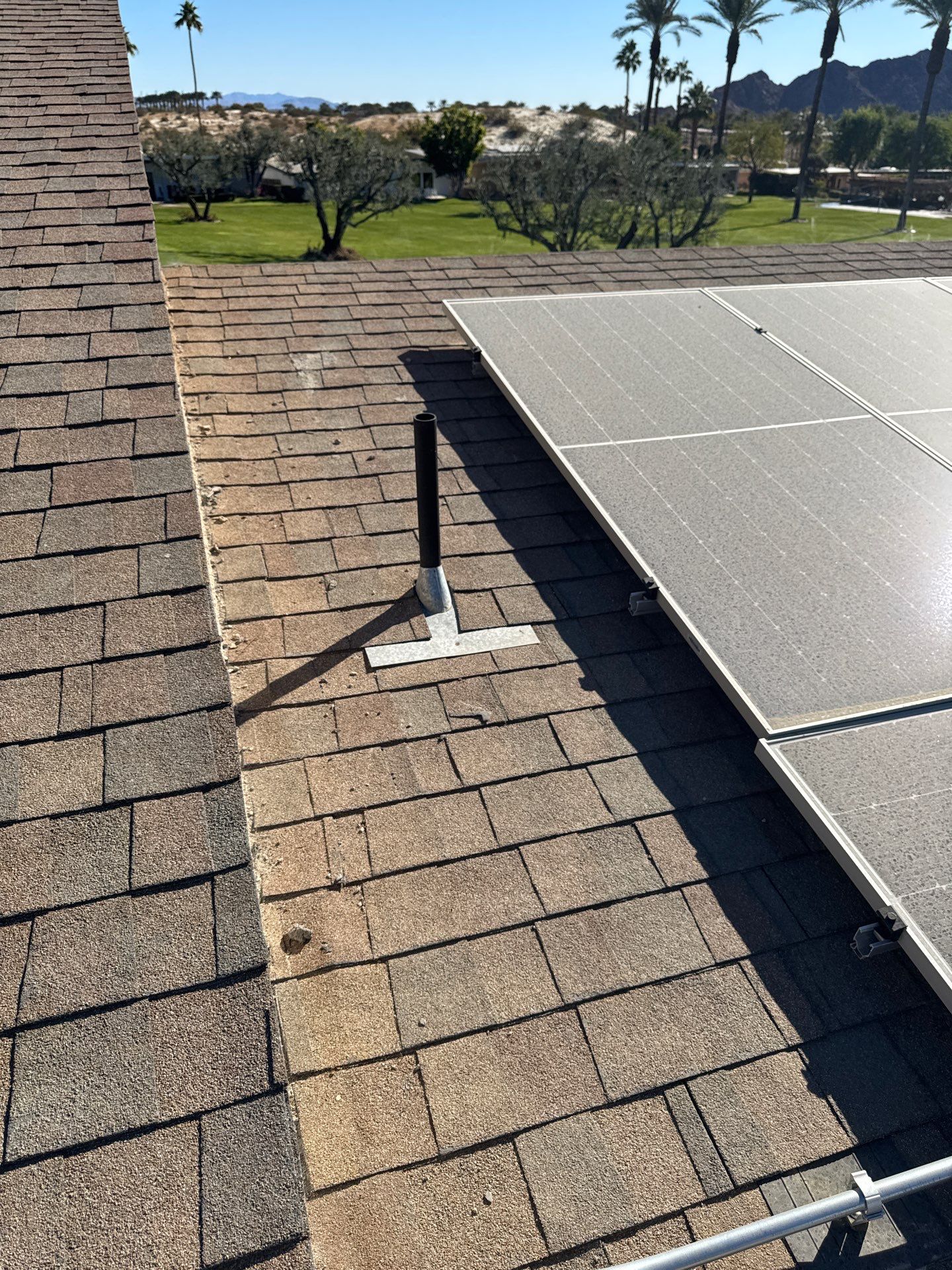 Project in Indian Wells by Desert Roof Concepts