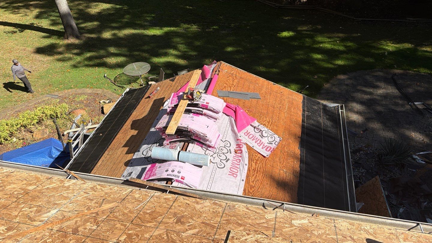 Roof Replacement using Owens Corning Slatestone Gray by 180 Contractors