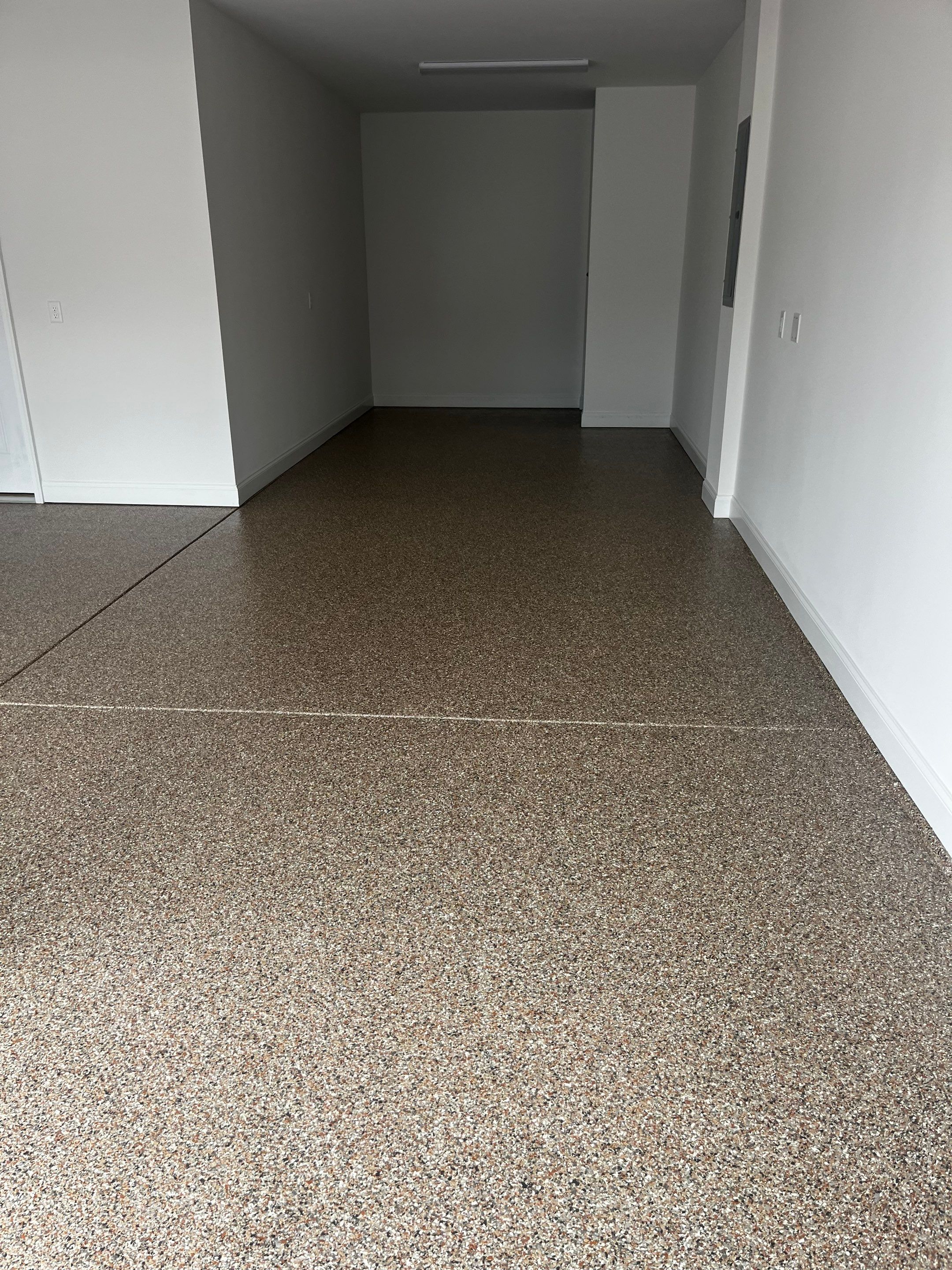Garage Floor Coating using Waxwing by My Garage Floor Guys