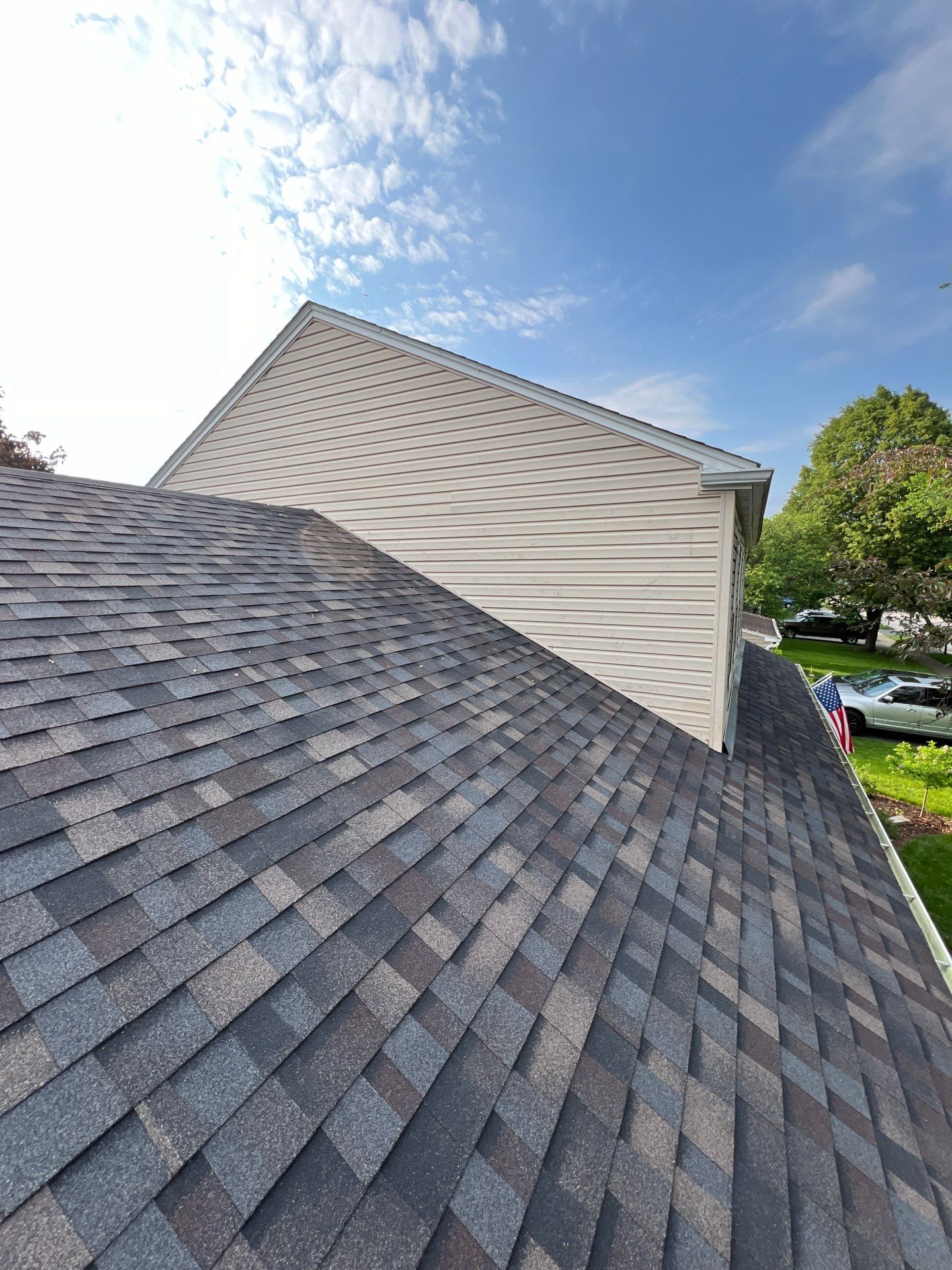 Residential Roofing Installation using Owens Corning  by Perfect Exteriors Inc. 