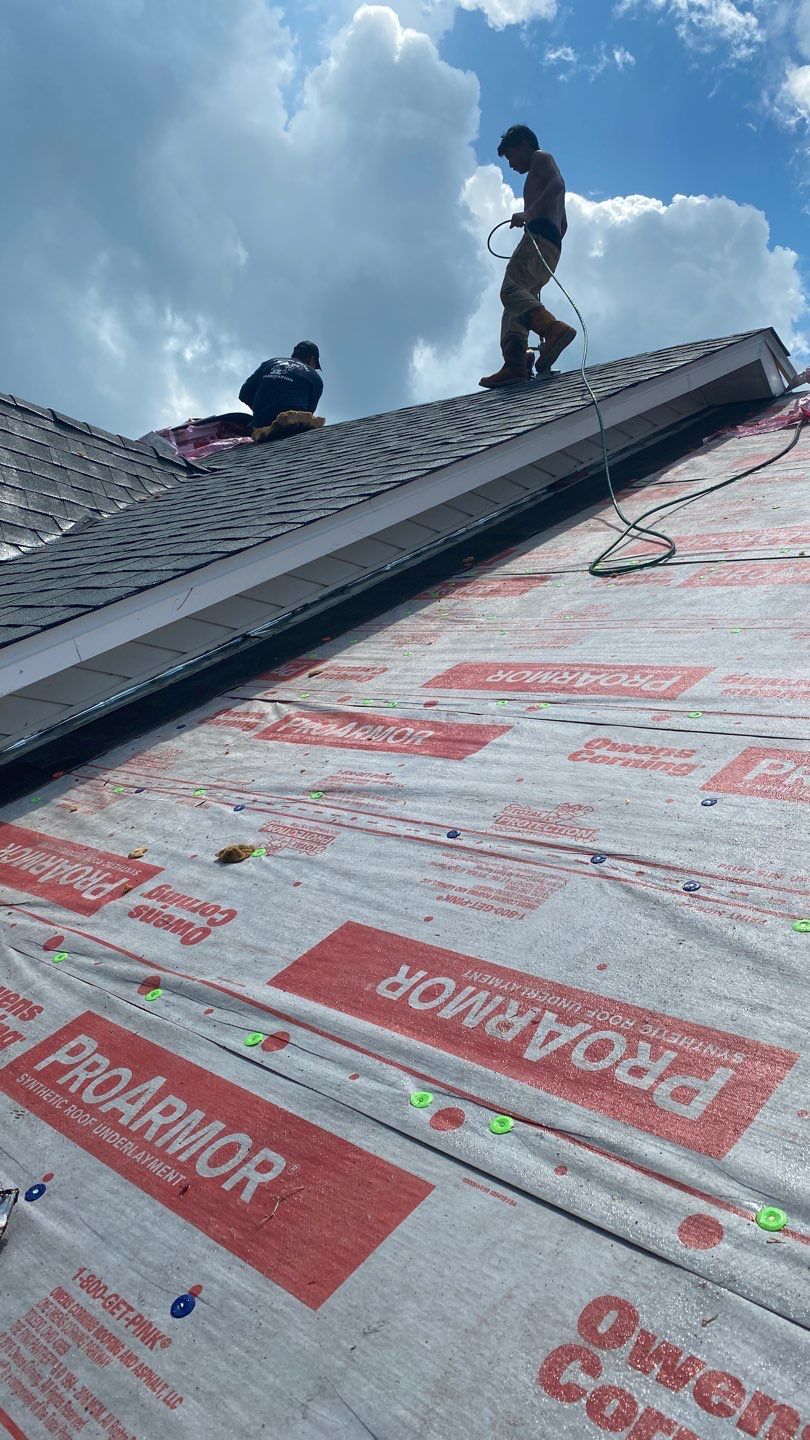 Residential Roofing Repair using Roof Replacement by American Roofing & Construction LLC