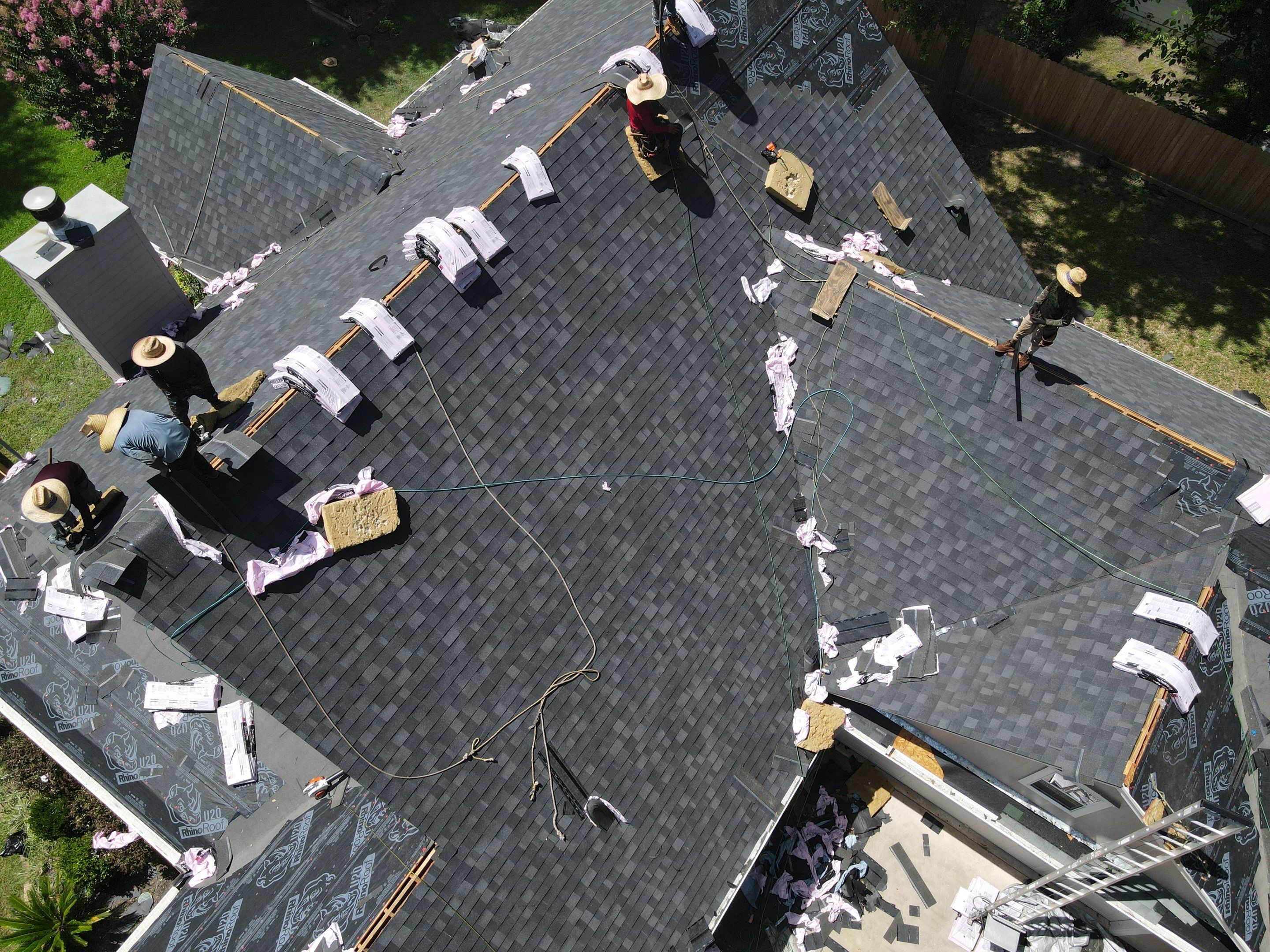 Residential Roofing Installation using Owen's Corning by Roof Concepts Construction