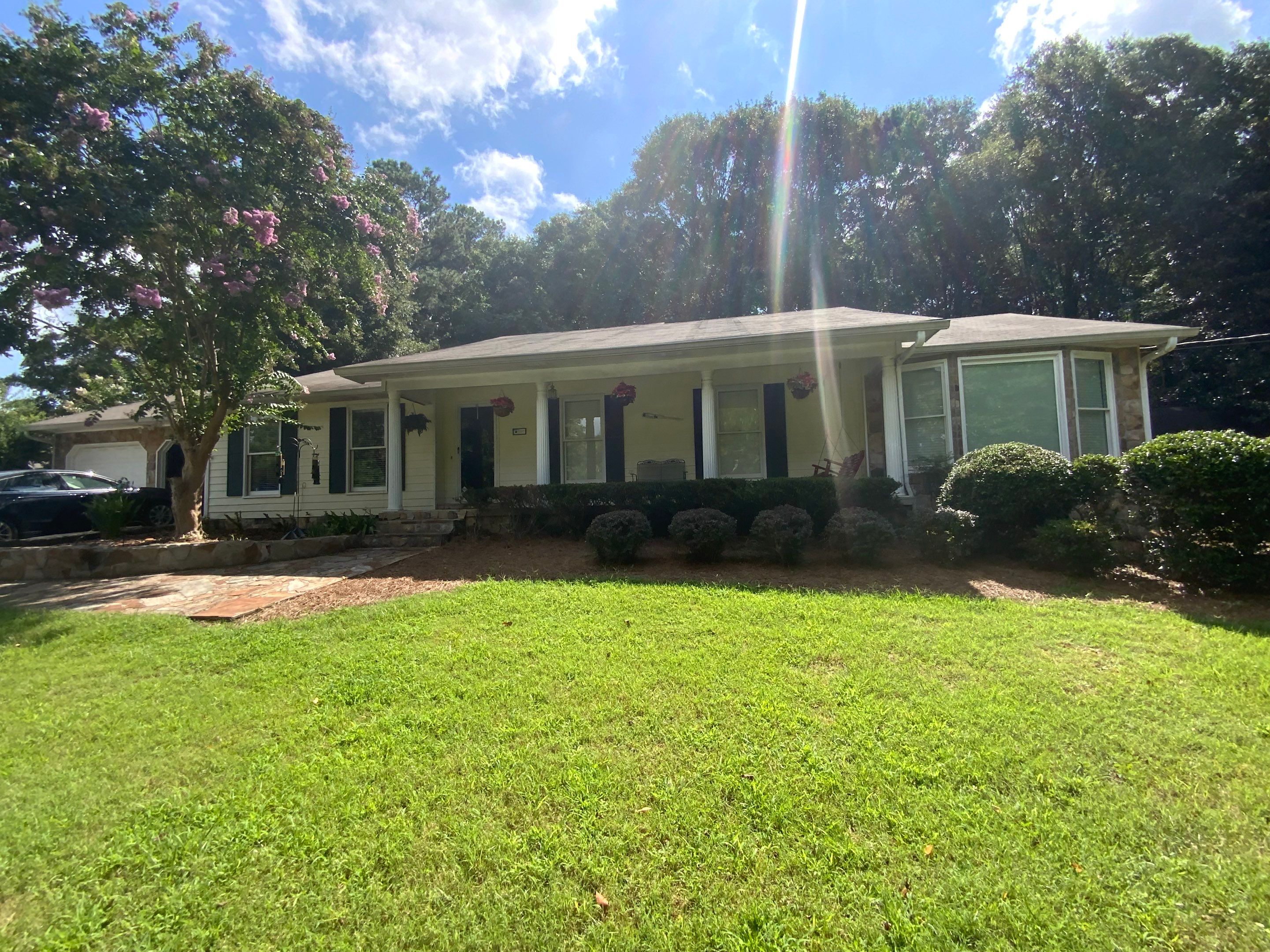 Full Exterior House Painting and Siding Repair in Acworth by Swift Home Renovations