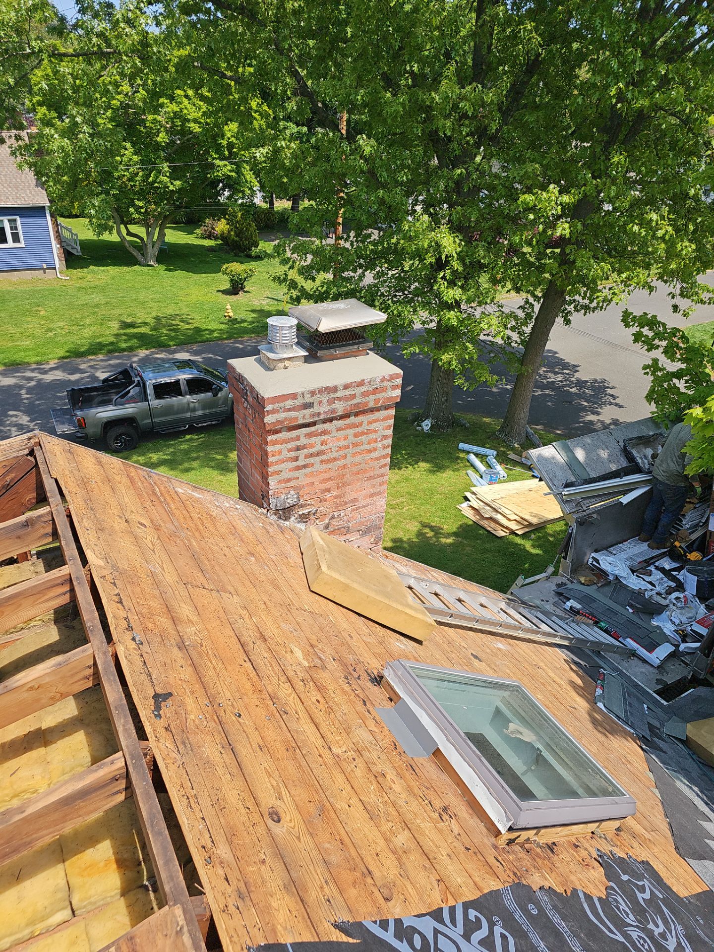 Residential Roofing Installation using Tamko Titan XT - Virginia Slate by A Plus Exterior