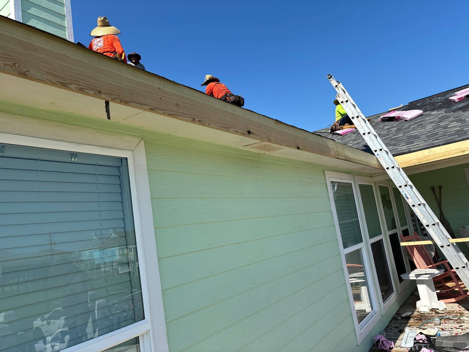 Residential Roofing Repair using Owen's Corning Duration (Lifetime) Shingles by Roof Repair Company