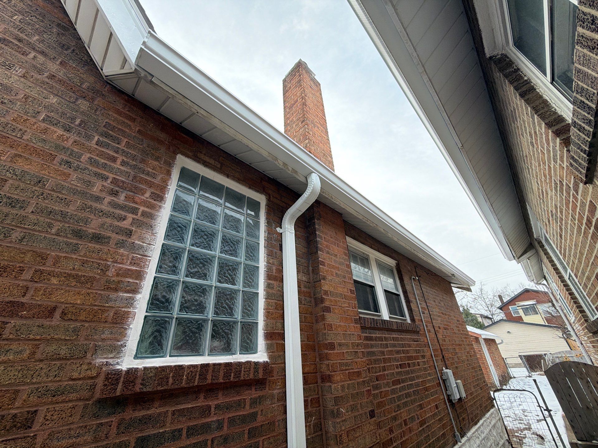 Holly Hills Storm Restoration: Soffit Repair & 6" Gutter Upgrade (South St. Louis) by Acute Roofing And Exteriors