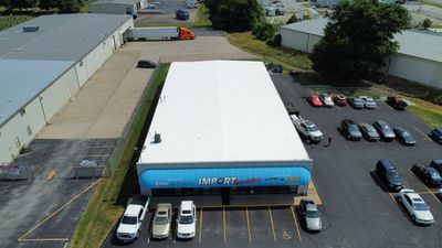 Commercial Roofing Install - IB PVC Roofing System 