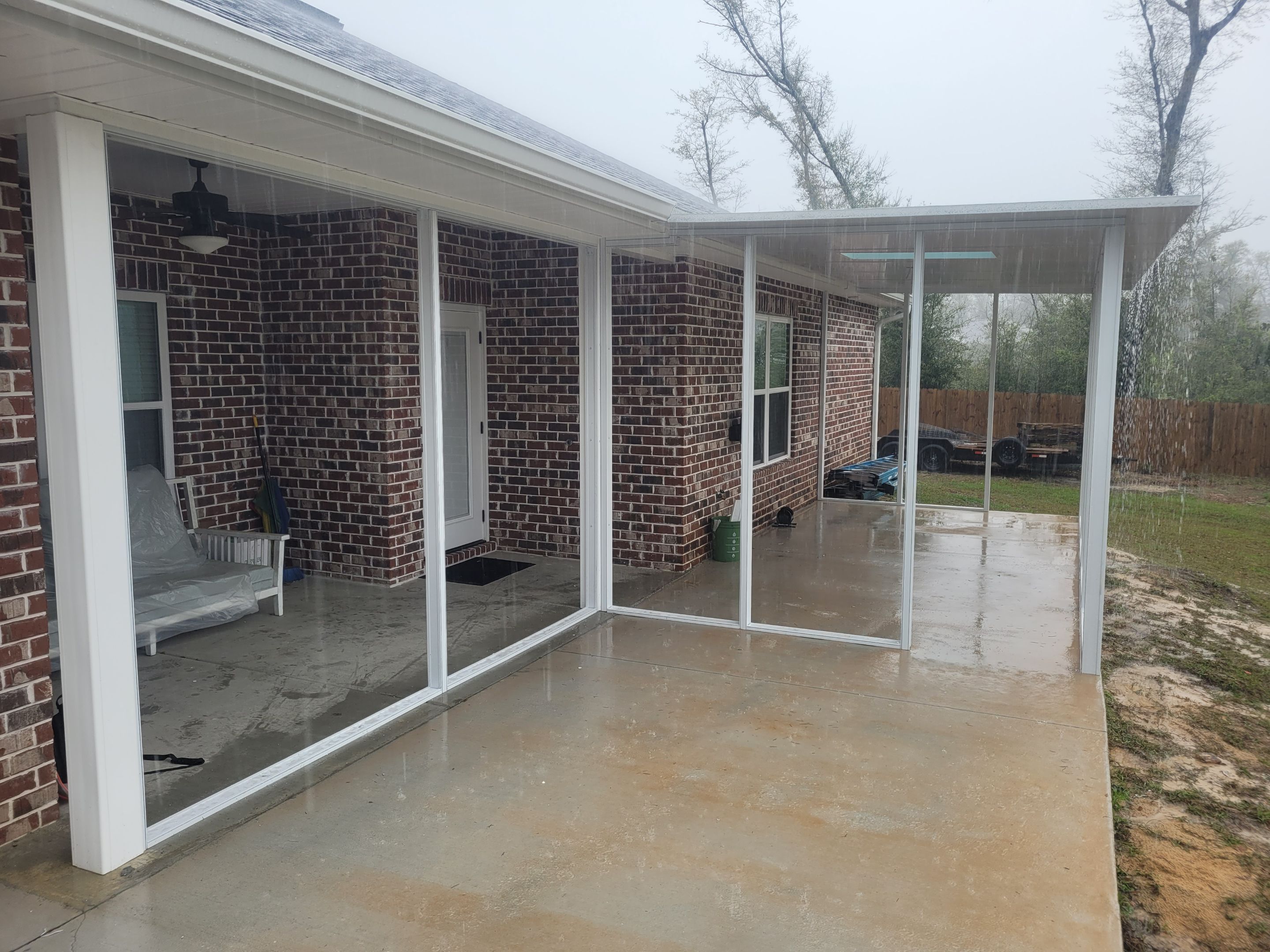 Screen Room w/Sunlight in Southport, FL by Titan Sunrooms