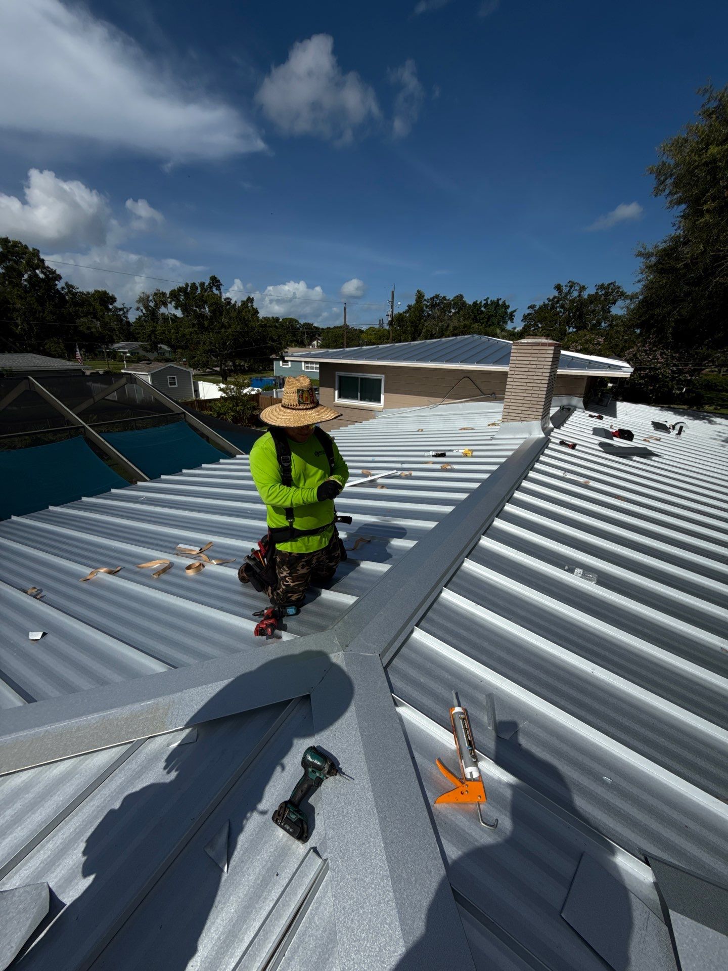 Project in St. Petersburg 33710 by Mitchell Roofing Company LLC 