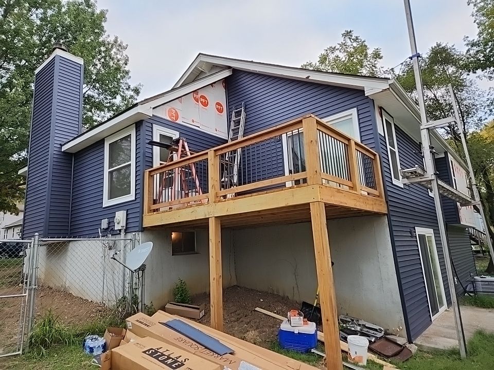 Siding Installation using Market Square by EEC  Windows, Siding & Roofing 