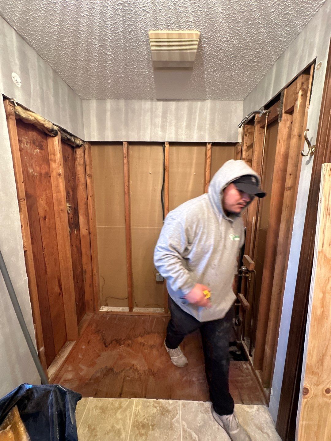 Tub to Walk-In Shower Installation in Lisbon, CT by Yankee Home Improvement