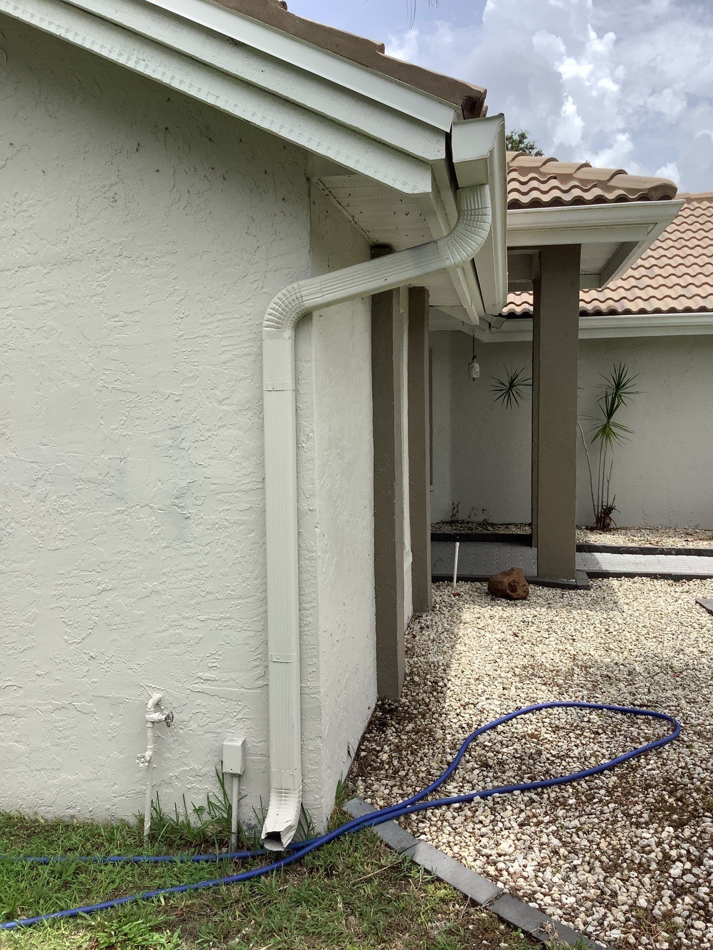Residential Gutter Installation in Sarasota FL by Gutter Professors
