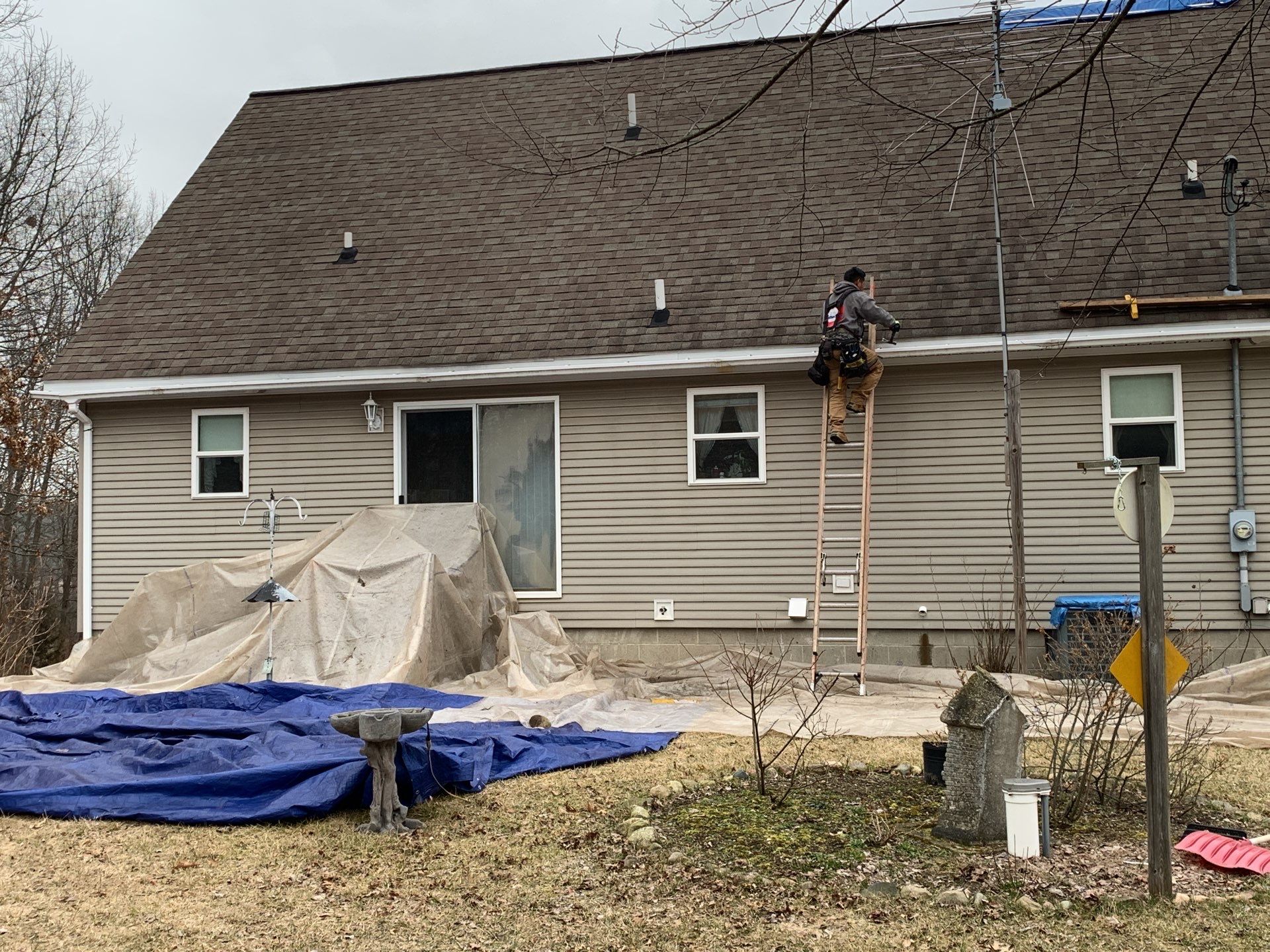 Roof Replacement using CertainTeed Landmark by 180 Contractors
