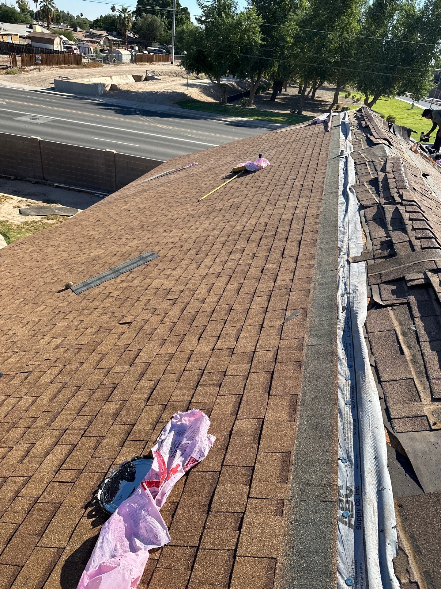 Desert Tan Shingles by Reimagine Roofing
