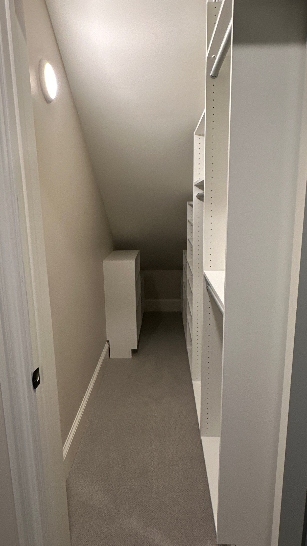 Steven S. not only transformed his garage but also his closet by Banner Garage