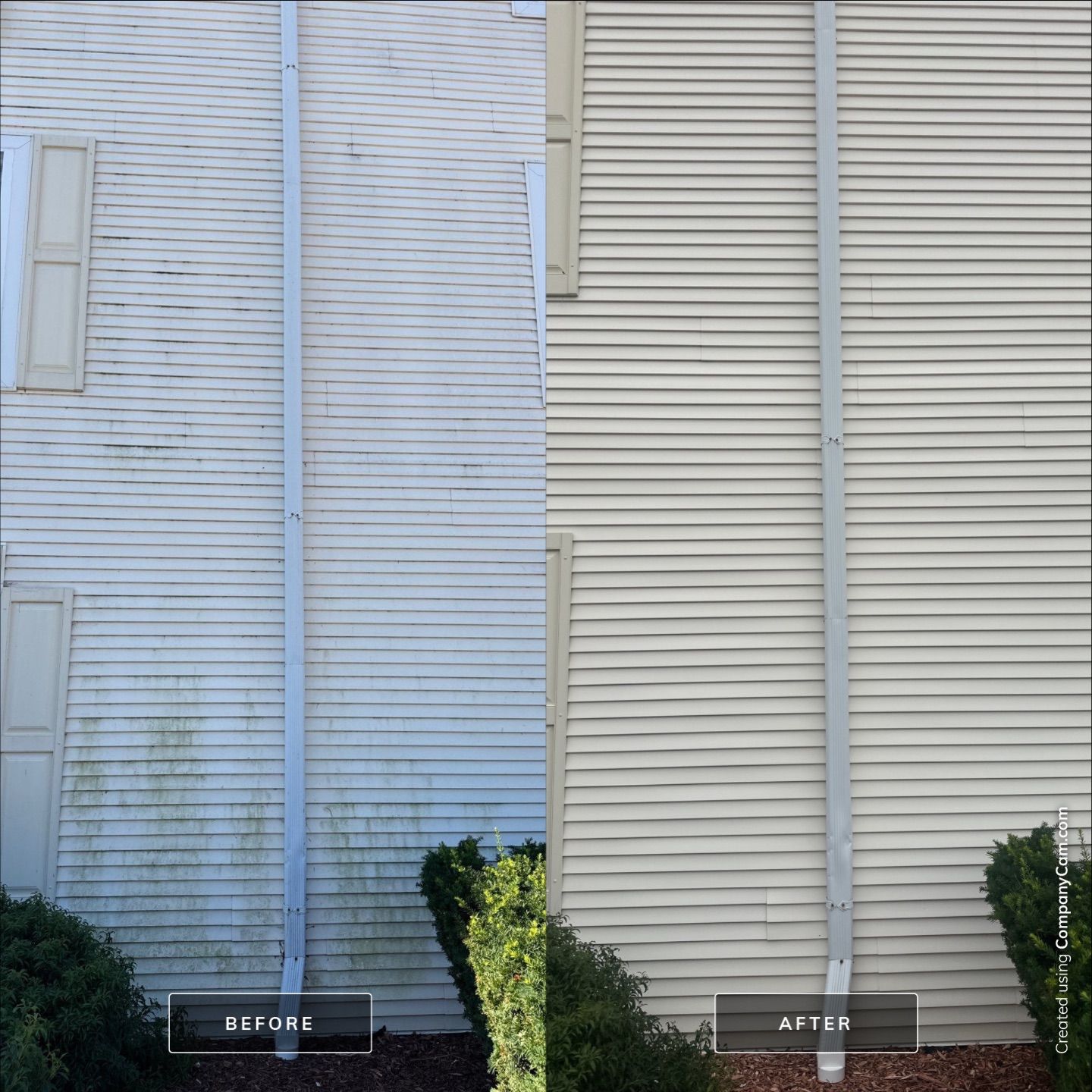 Extended Stay America West Dundee Building Wash by Simmons Power & Soft Washing