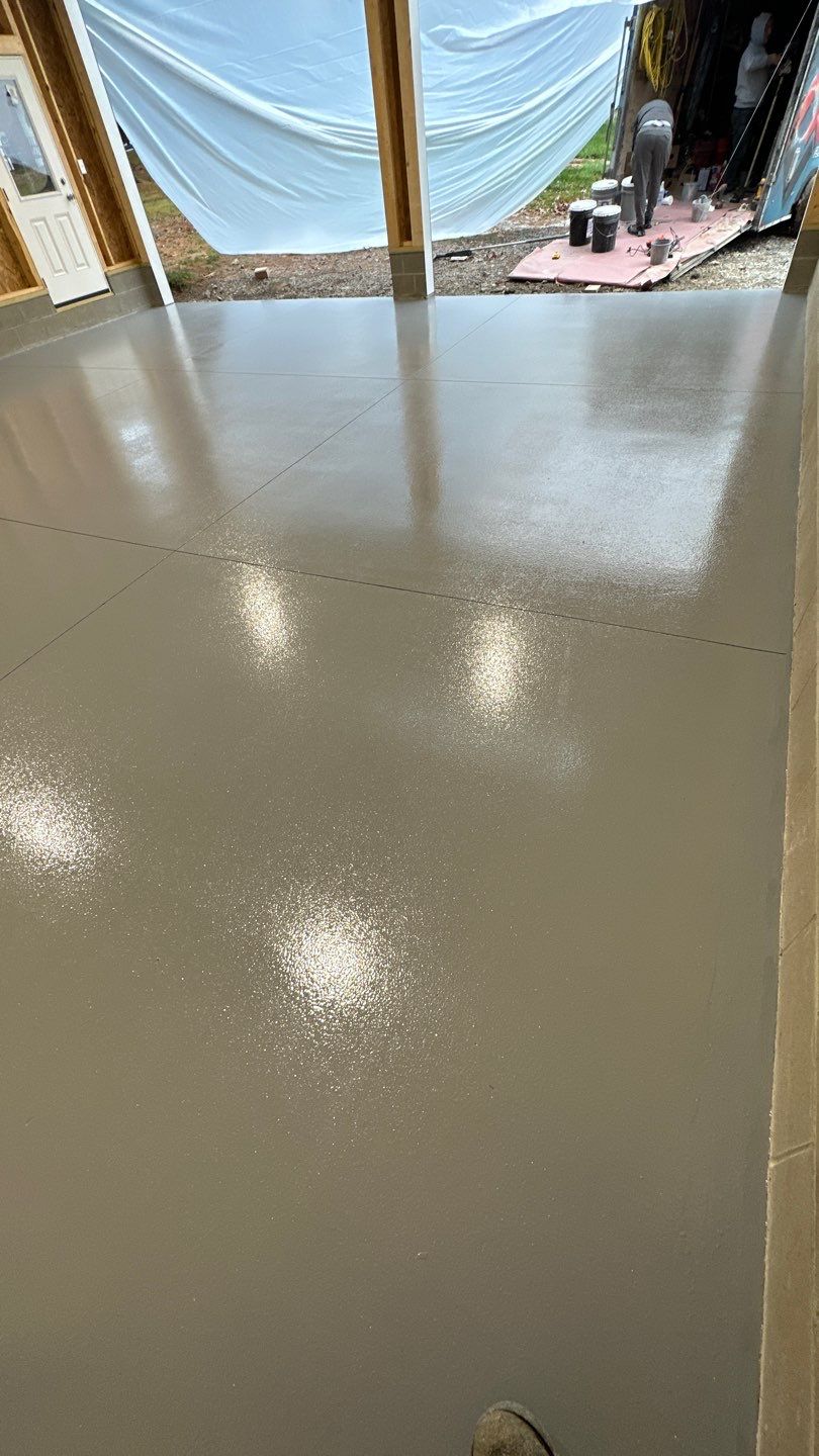 Basement + Garage Project in Pittsburgh by Floors in a Day, Inc