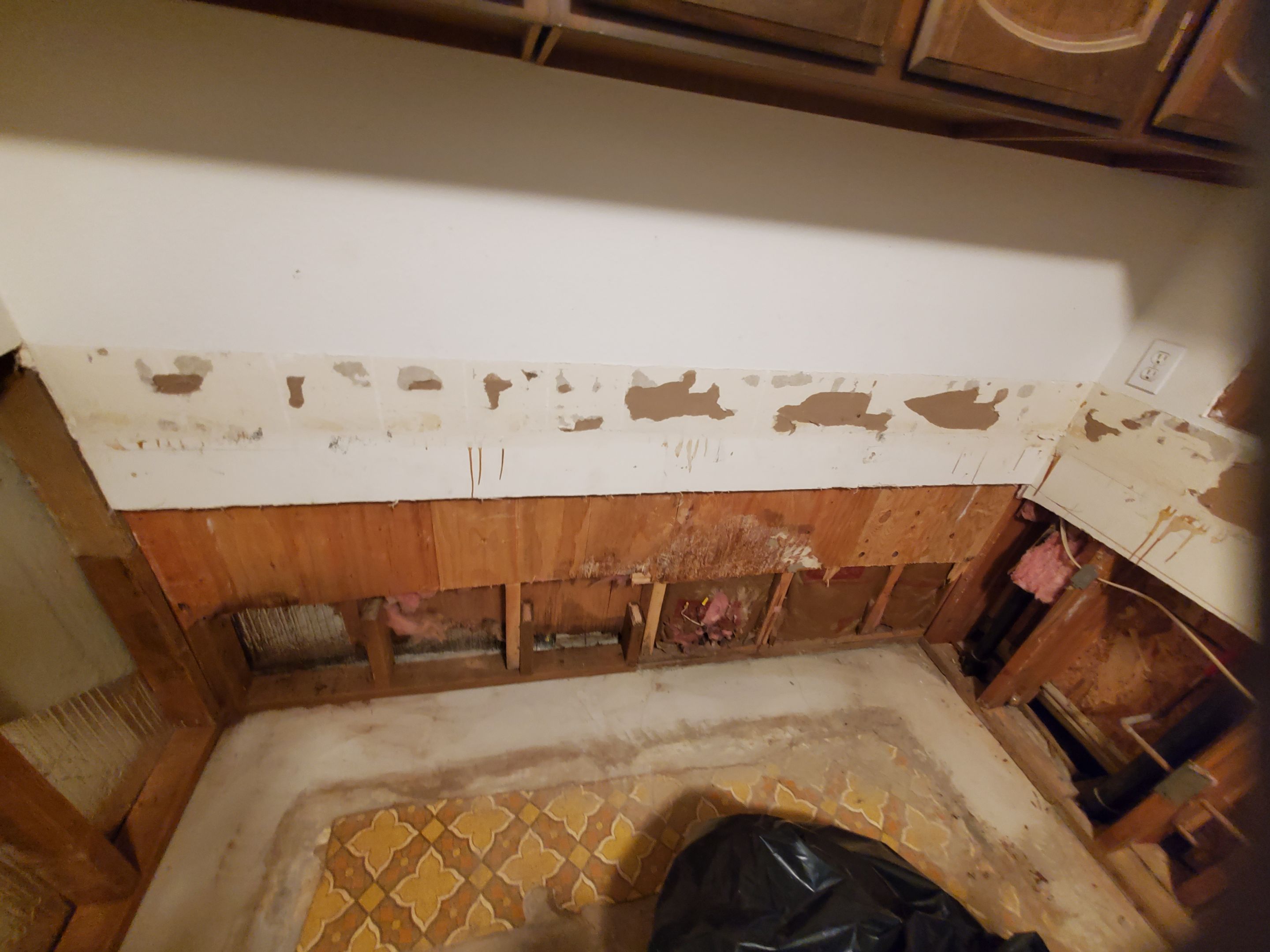 Water Damage using Air Movers by Construction Now LLC