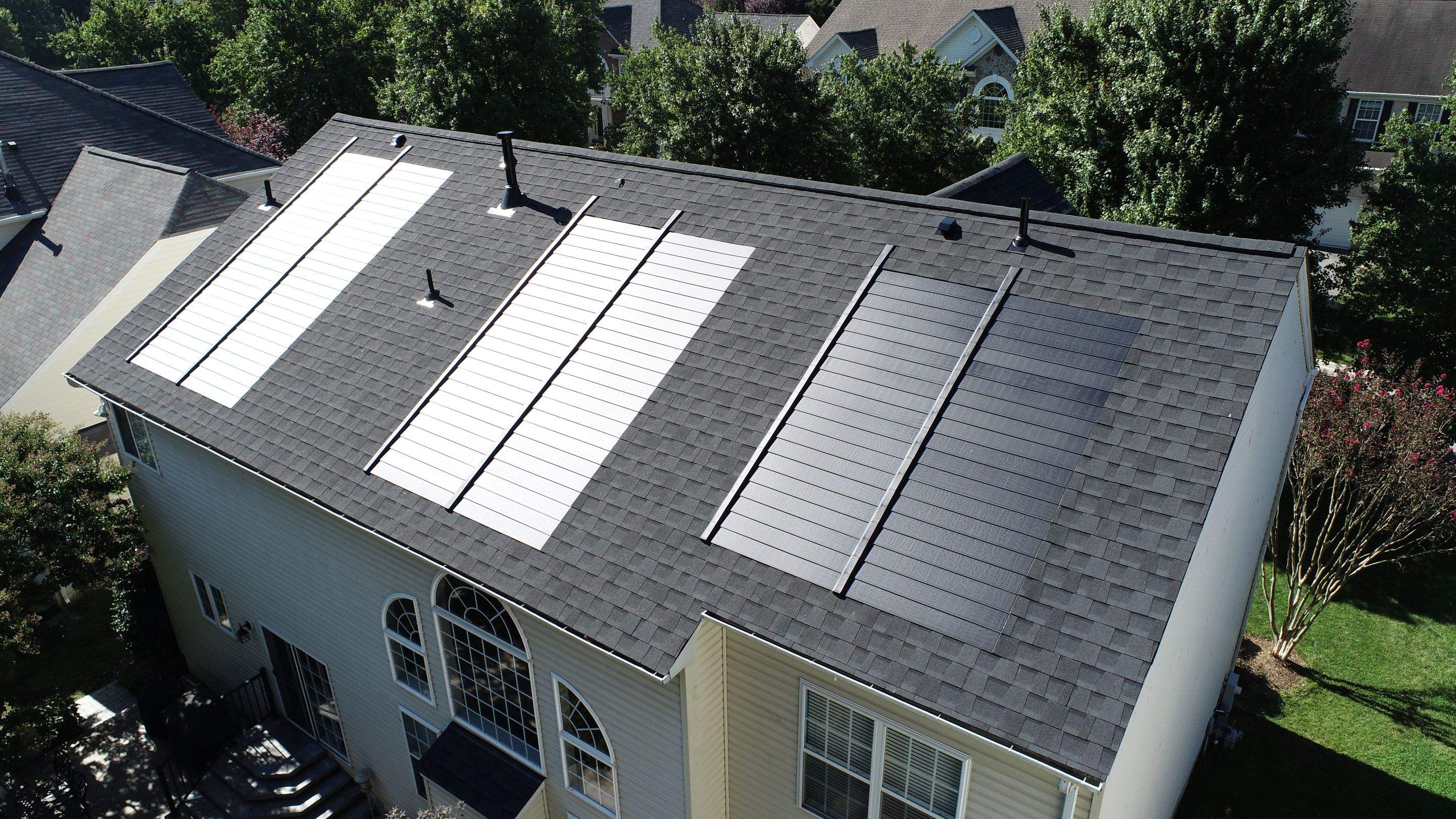 GAF Timberline Solar Roof Ellicott City, MD by American Home Contractors