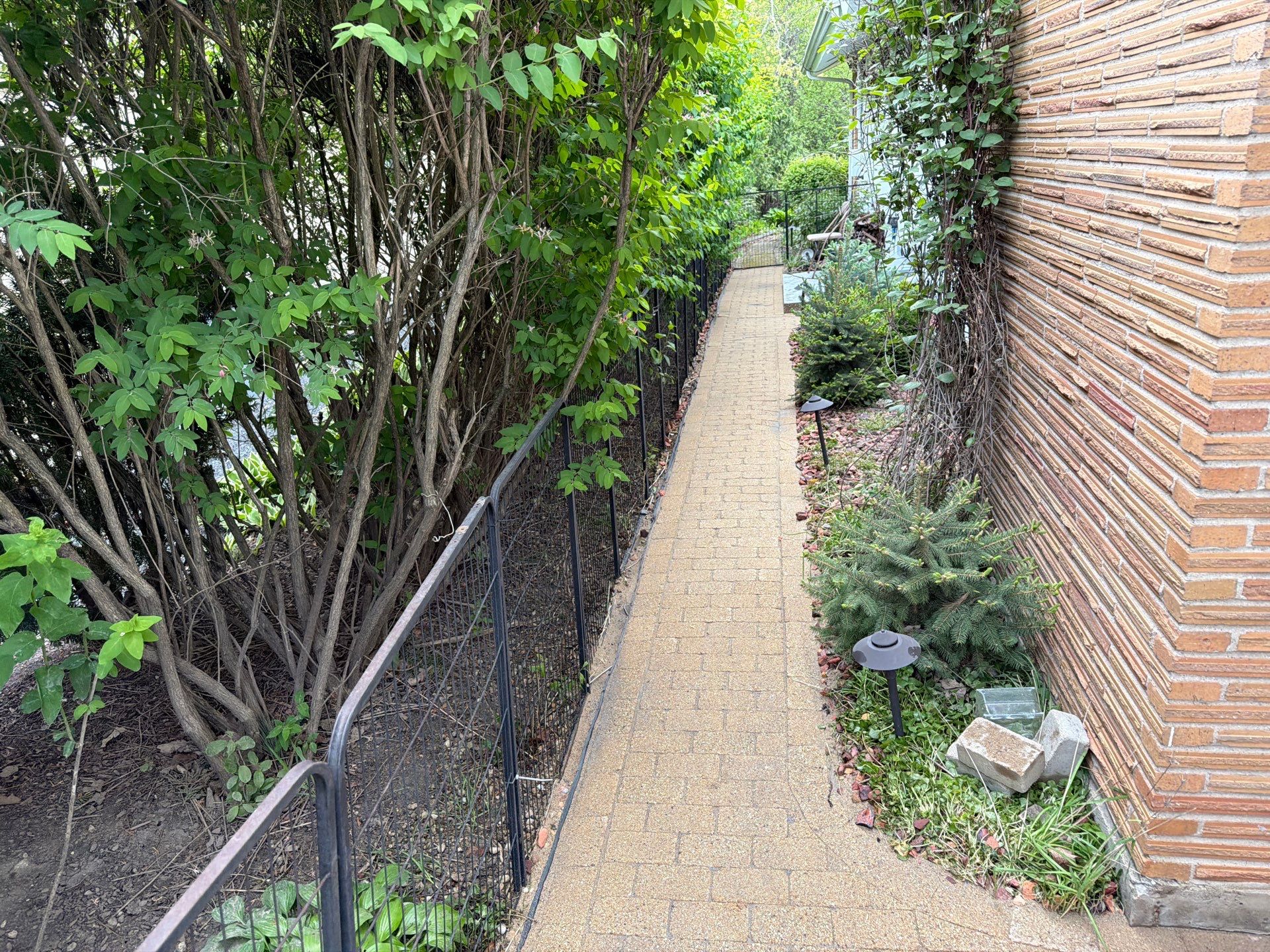 Brick Paver Cleaning and Polymeric Sand Installation by Northern Power Washing LLC.