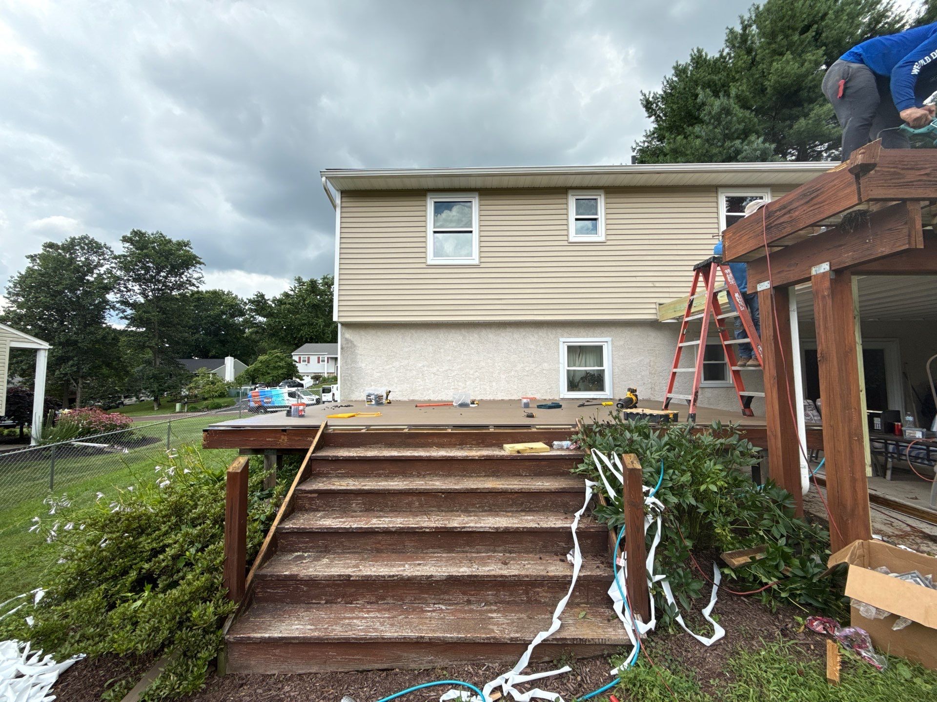 Project in Pottstown by deck guardian
