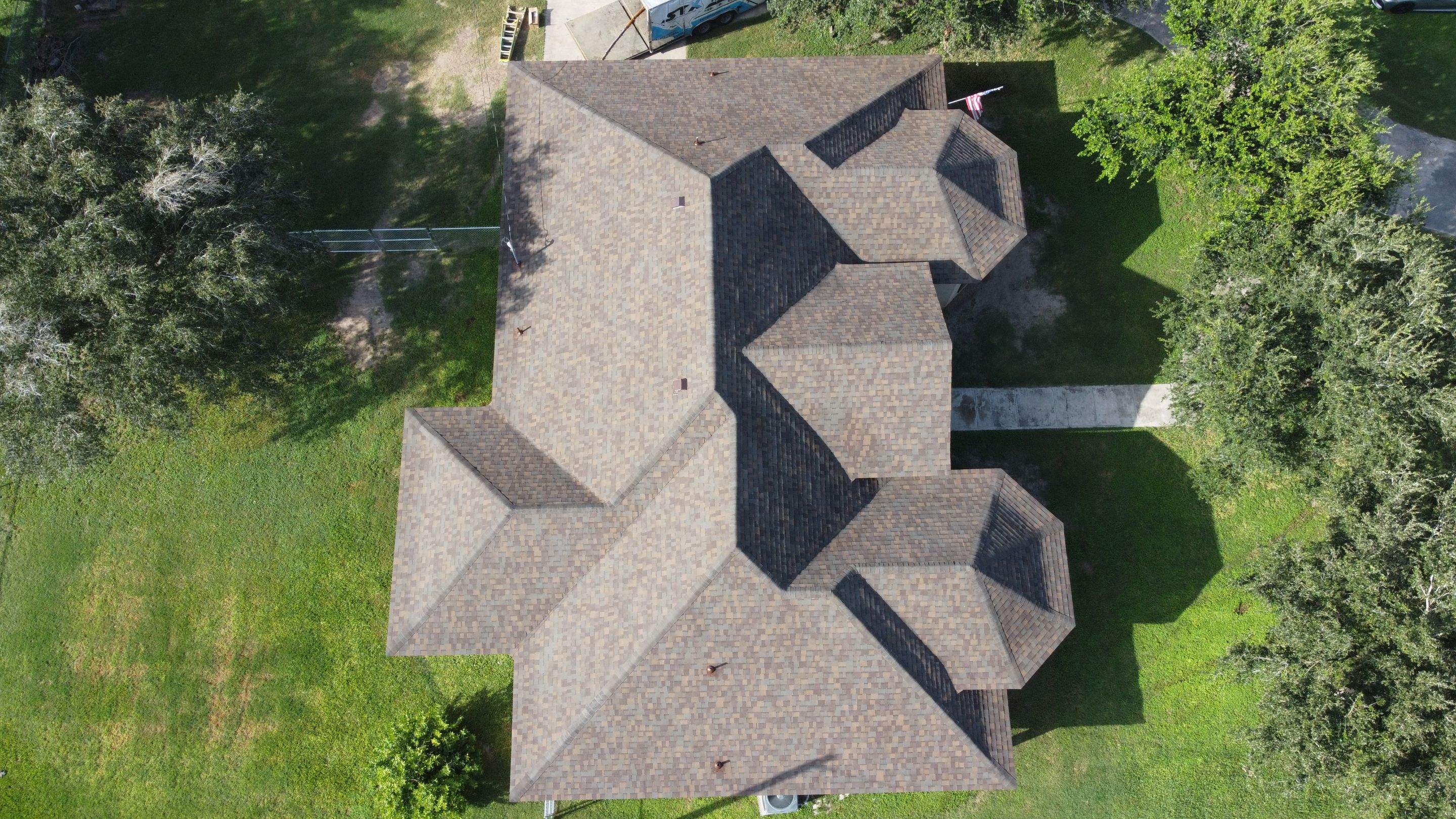 Project in Edinburg by Marva Roofing