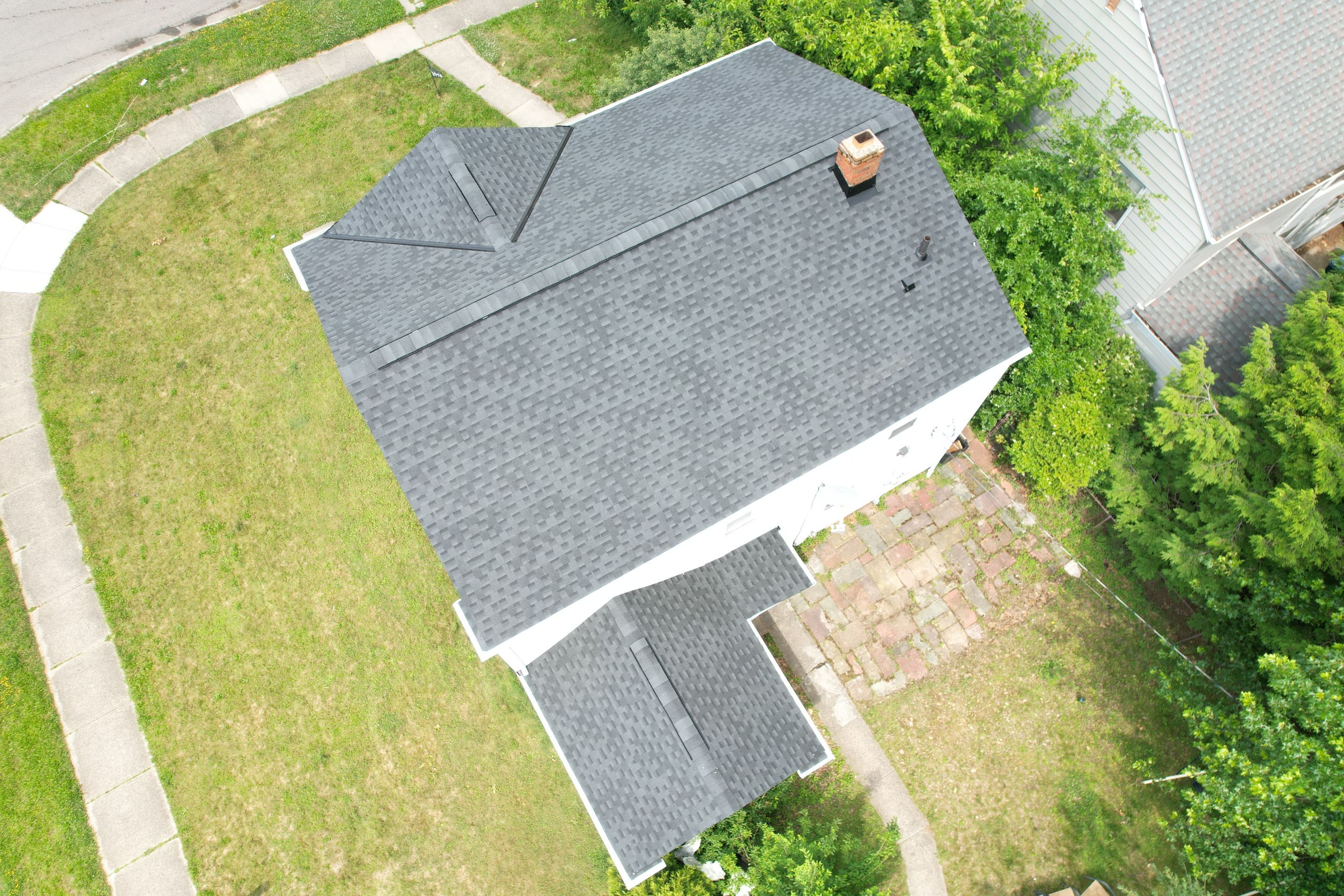 Cleveland heights roof storm restoration replacement by Atlas Roofing & Restoration