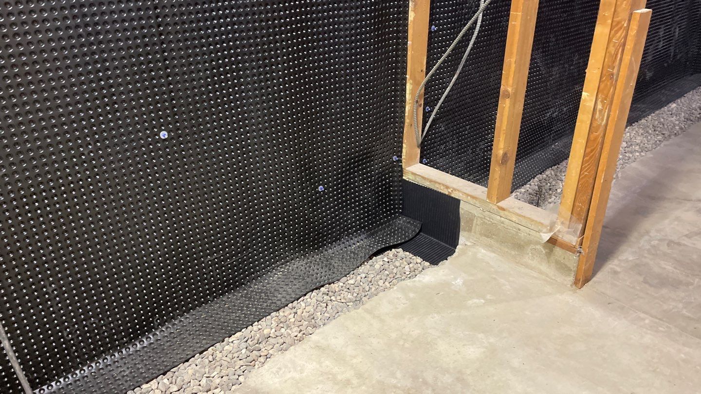 Interior Drain Tile & Wall Drainage in Southwest Minneapolis by Waterproofing Northeast