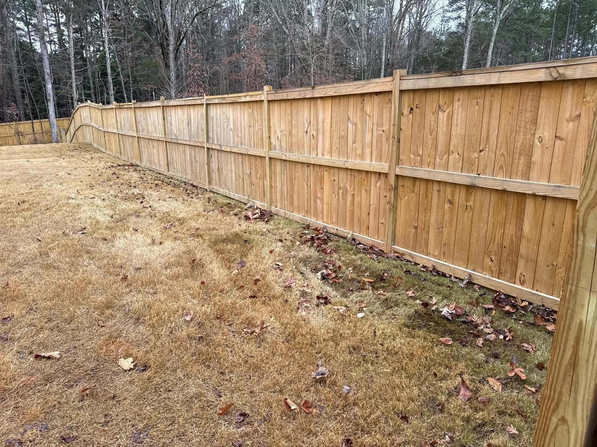 Project in Weddington by Badger Hauling