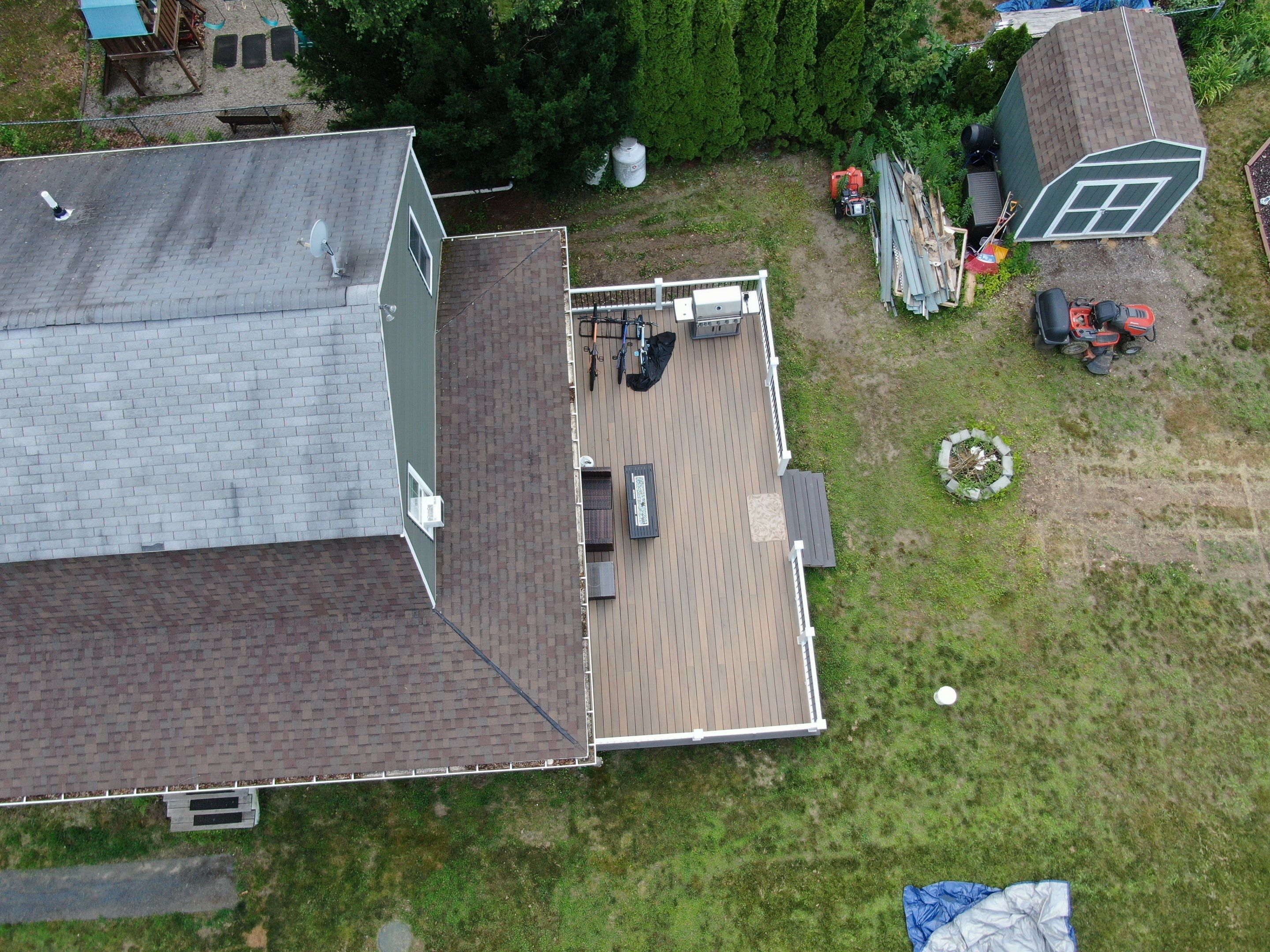 Full Roof Replacement & Farmers Porch Restoration – Asphalt + Standing Seam Metal by Mighty Dog Roofing of Greater Middlesex County