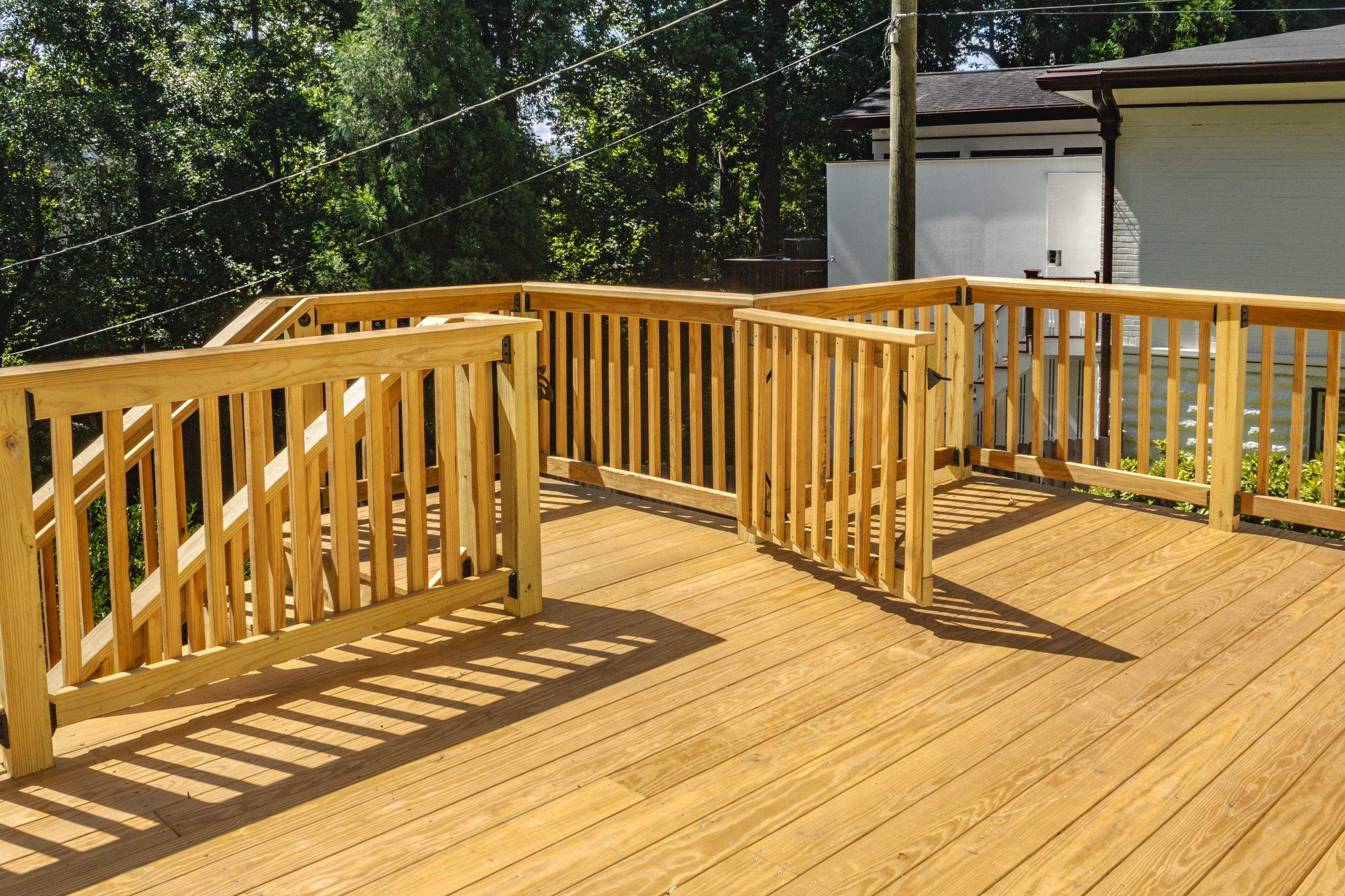 Atlanta, GA Deck Rebuild using Pressure Treated Pine by Nelson Exteriors