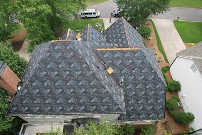 Residential Roofing Installation using Owens Corning