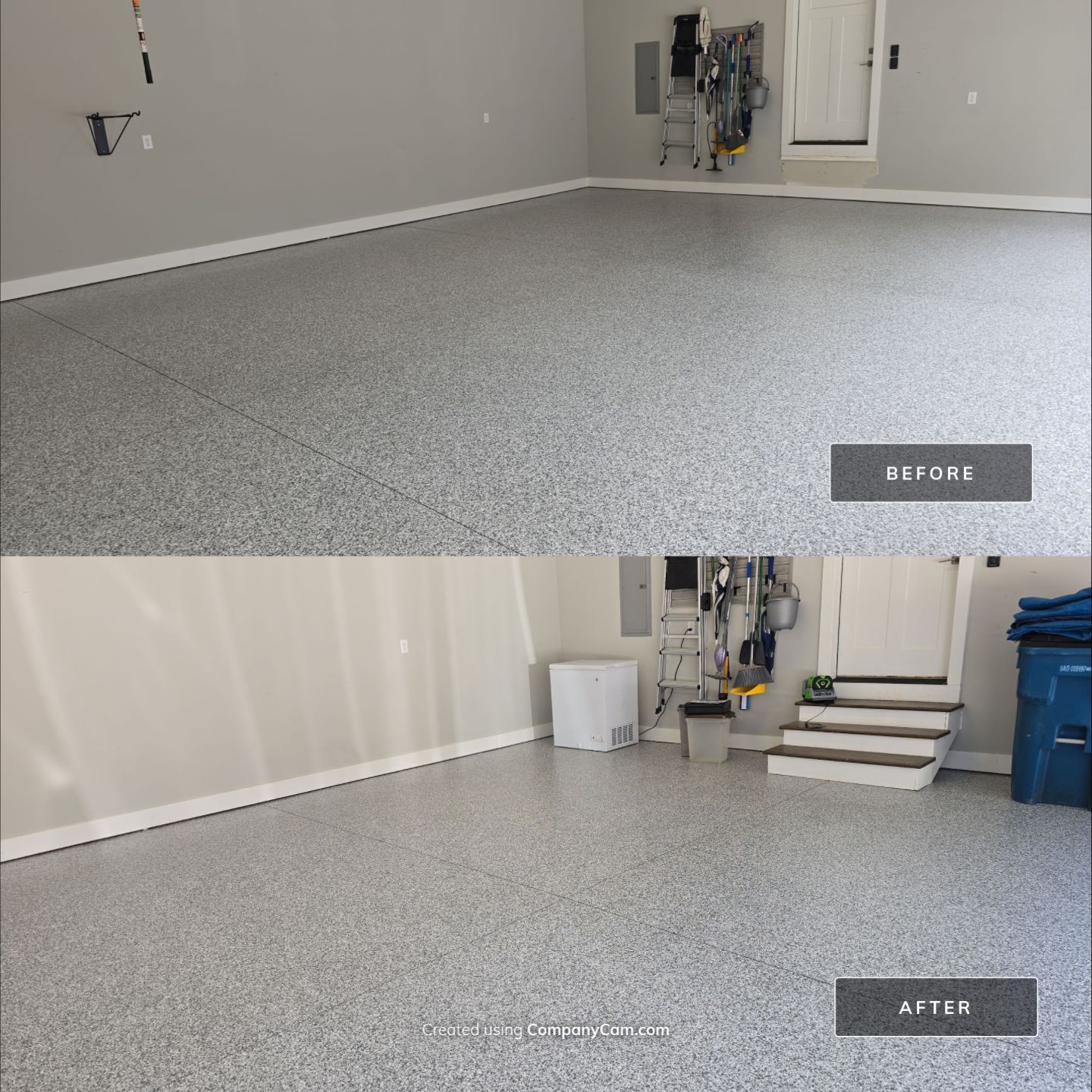 Garage using Wombat by Elite Floor Solutions