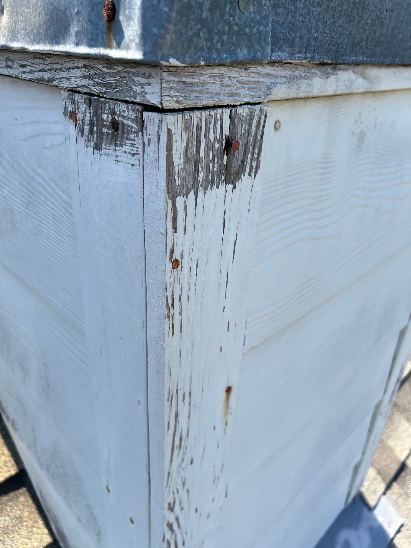 Hail Damage using Metal by Roof Repair Company