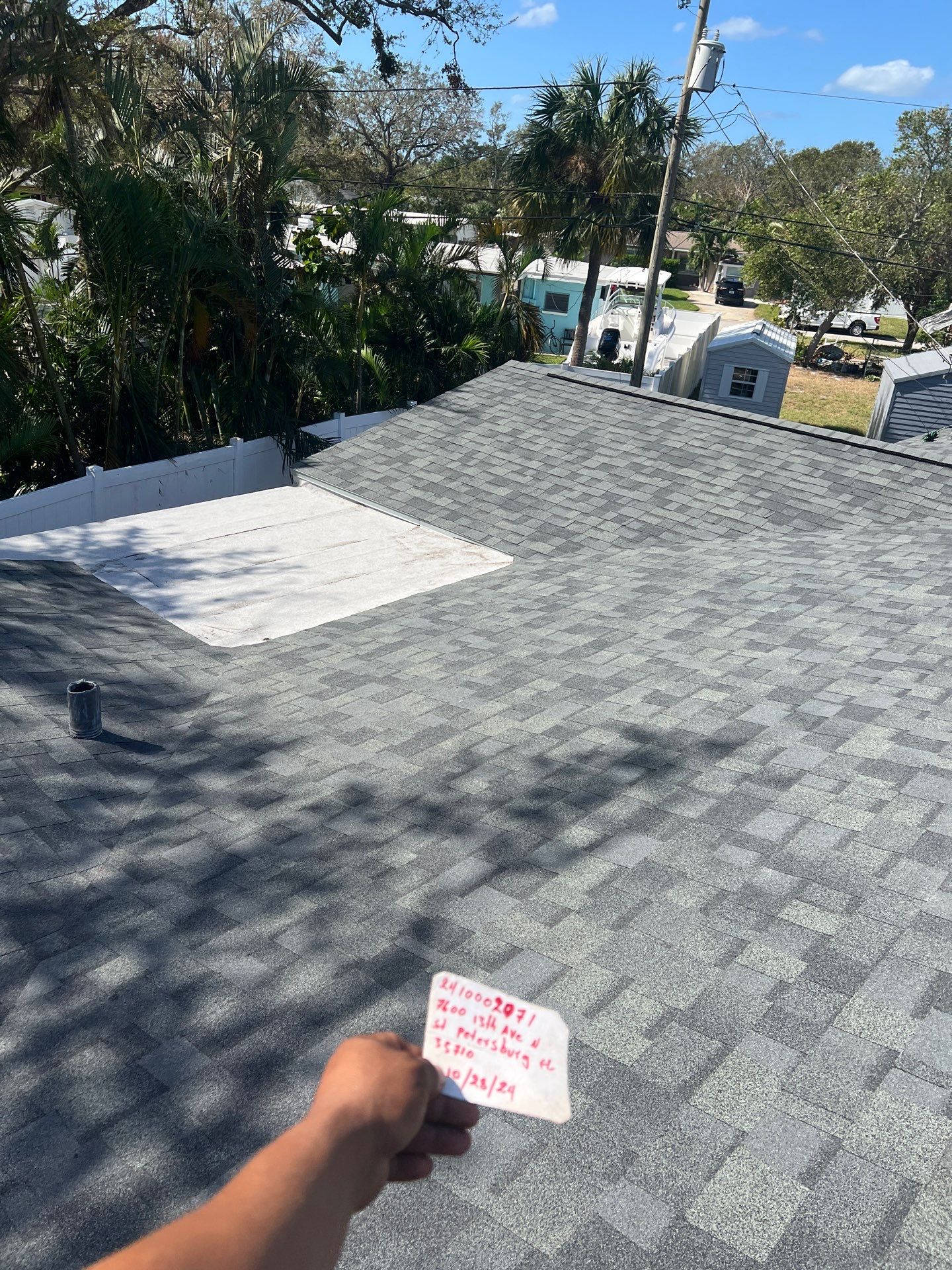Project in St. Petersburg 33710 by Mitchell Roofing Company LLC 