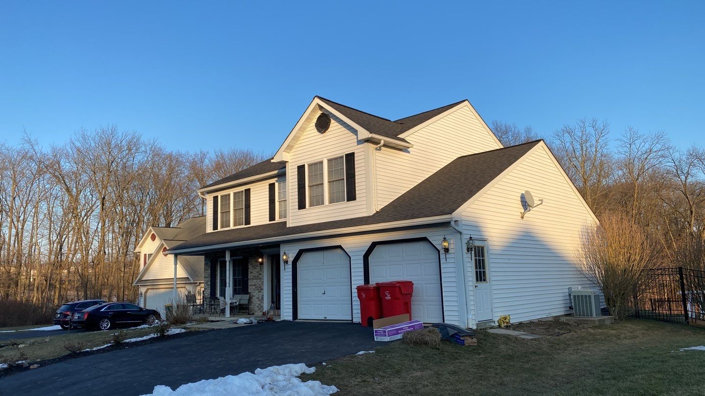 Roofing Installation using CertainTeed Landmark - Moire Black by Storm Guard of Ches-Mont PA