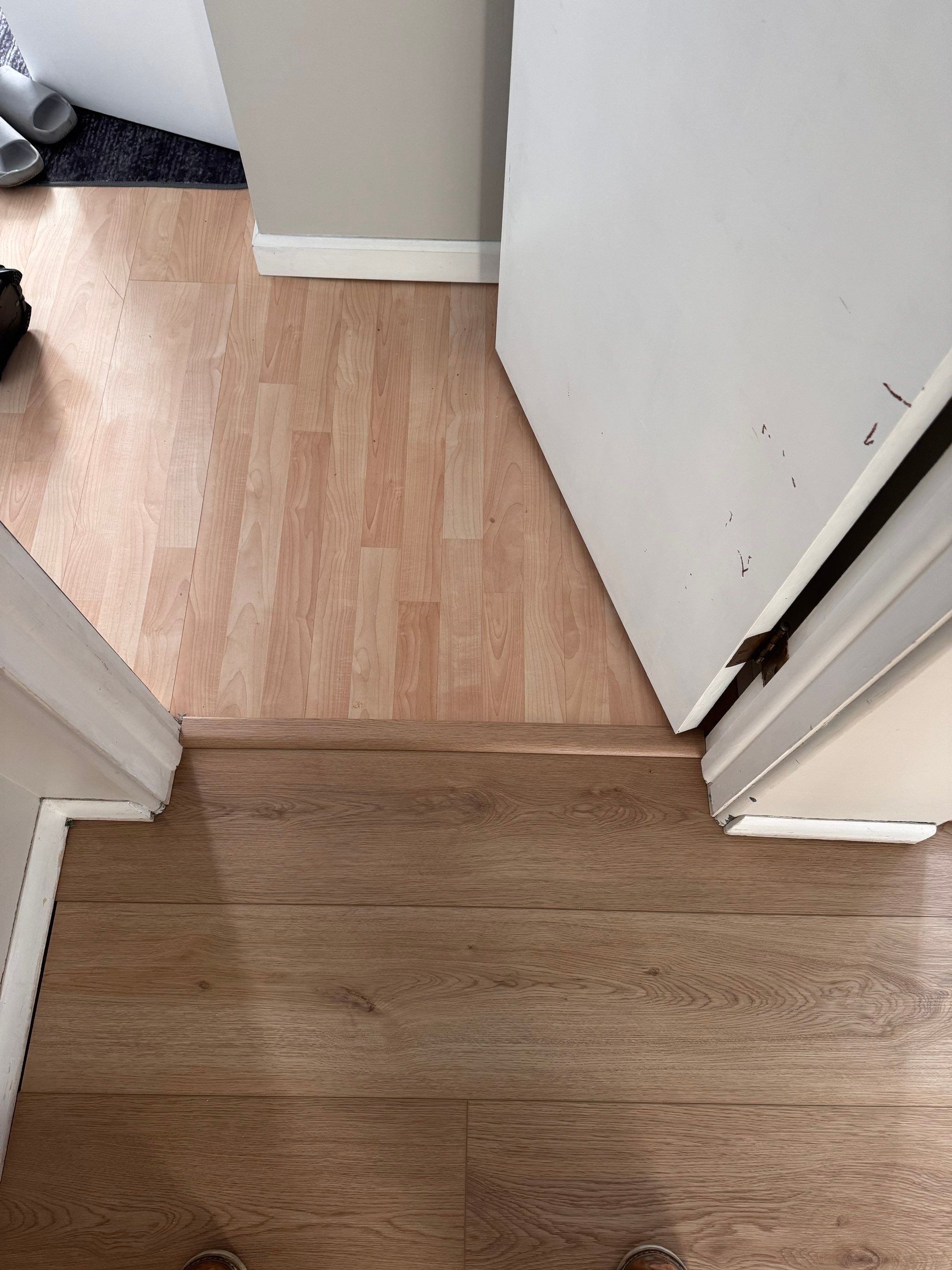 Before & After with Provenza "Road Trip" LVP by RTBaldwin Hardwood Floors